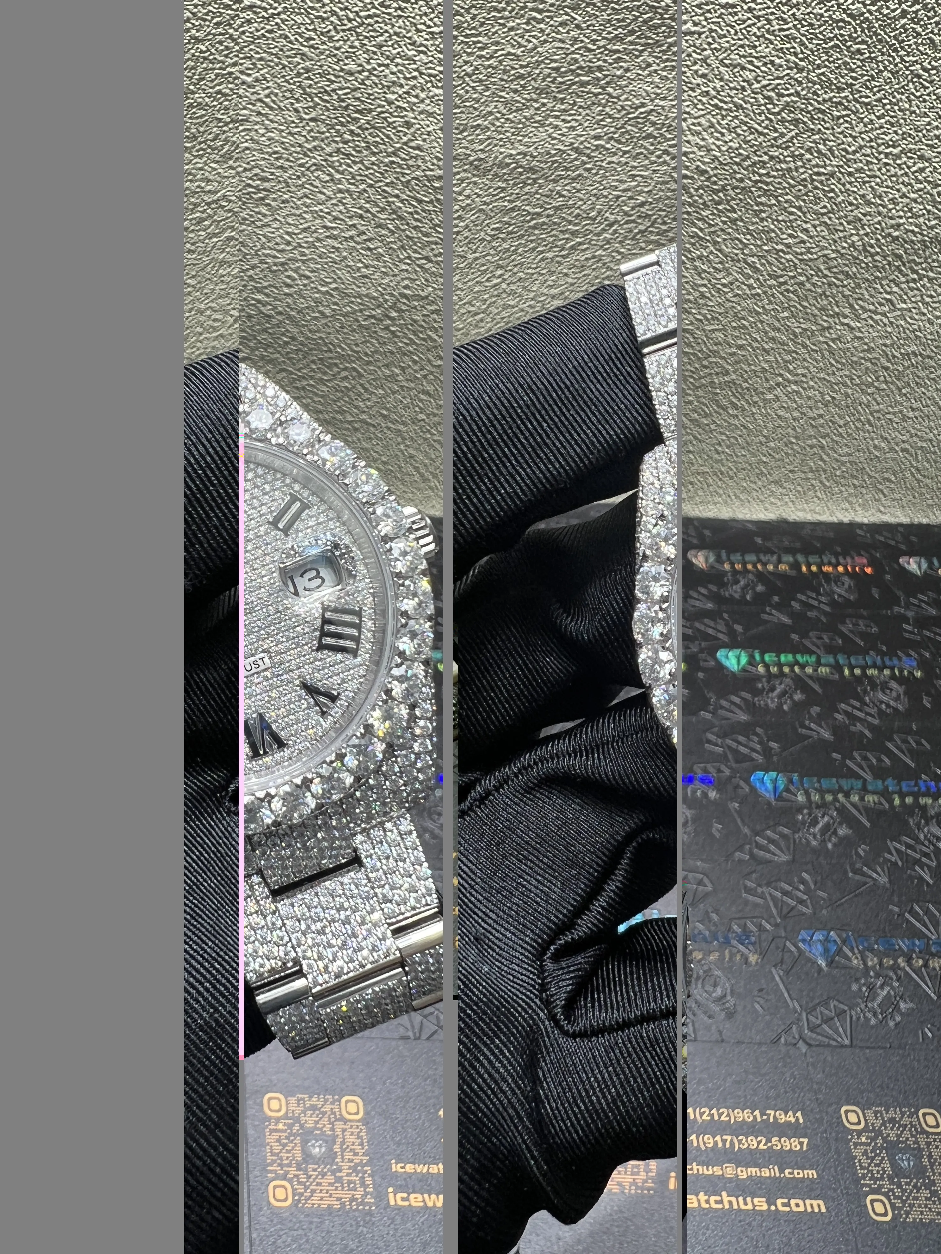 Datejust 41mm Icedout Pavé Dial Watch D1147519247 — view 11