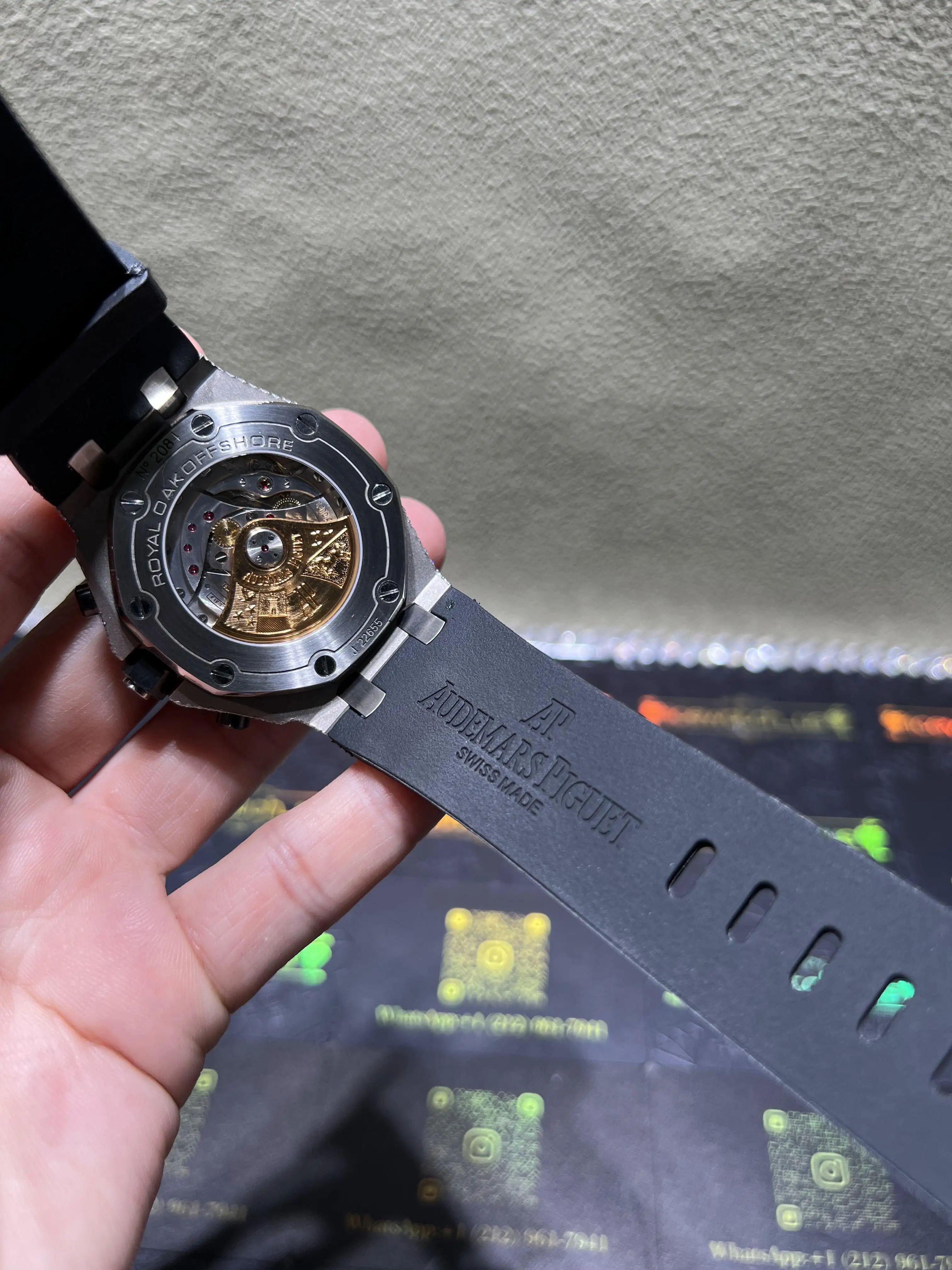 Royal Oak Offshore Icedout Chronograph Watch D877519244 — view 16