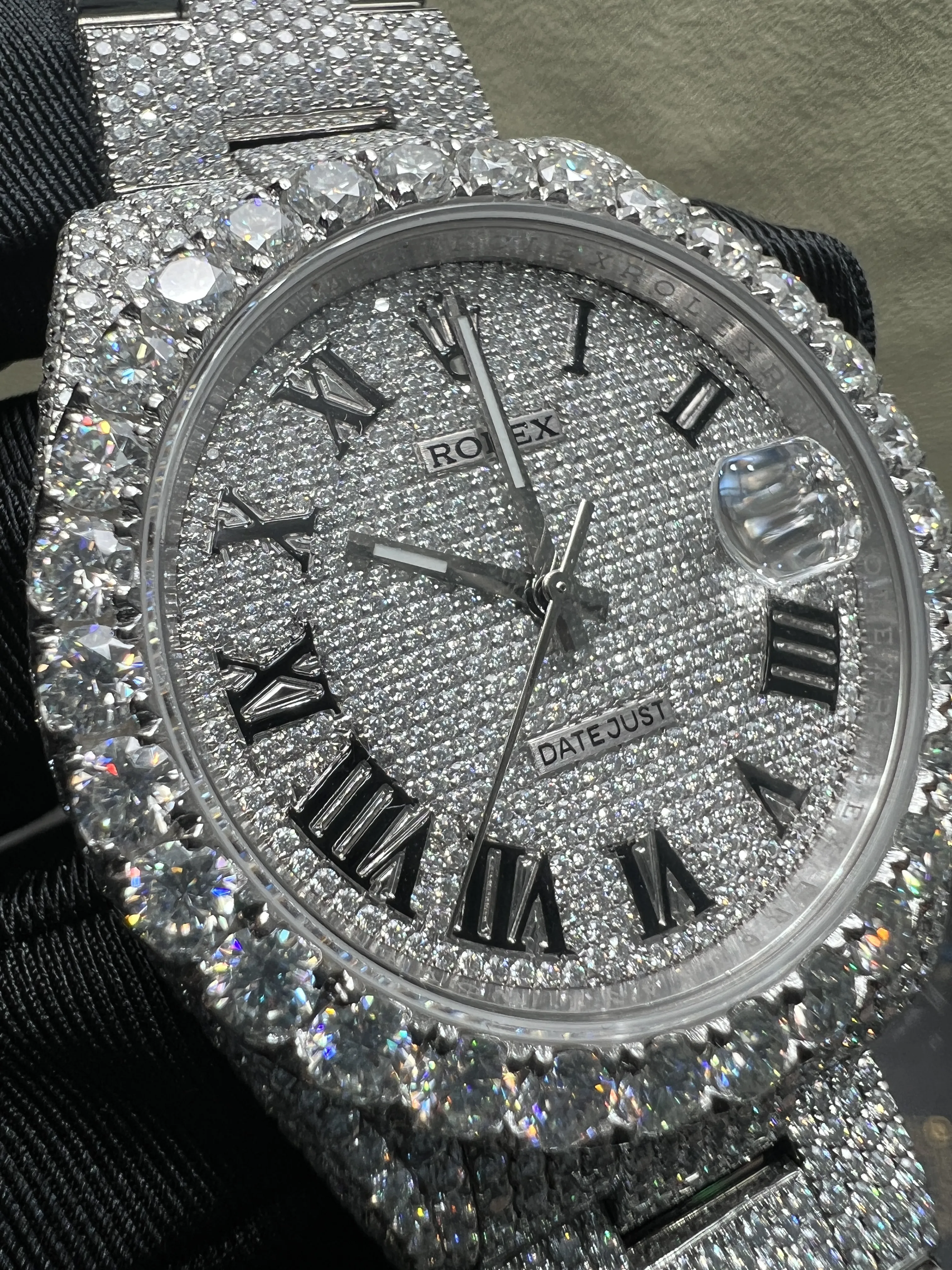 Datejust 41mm Icedout Pavé Dial Watch D1147519247 — view 10