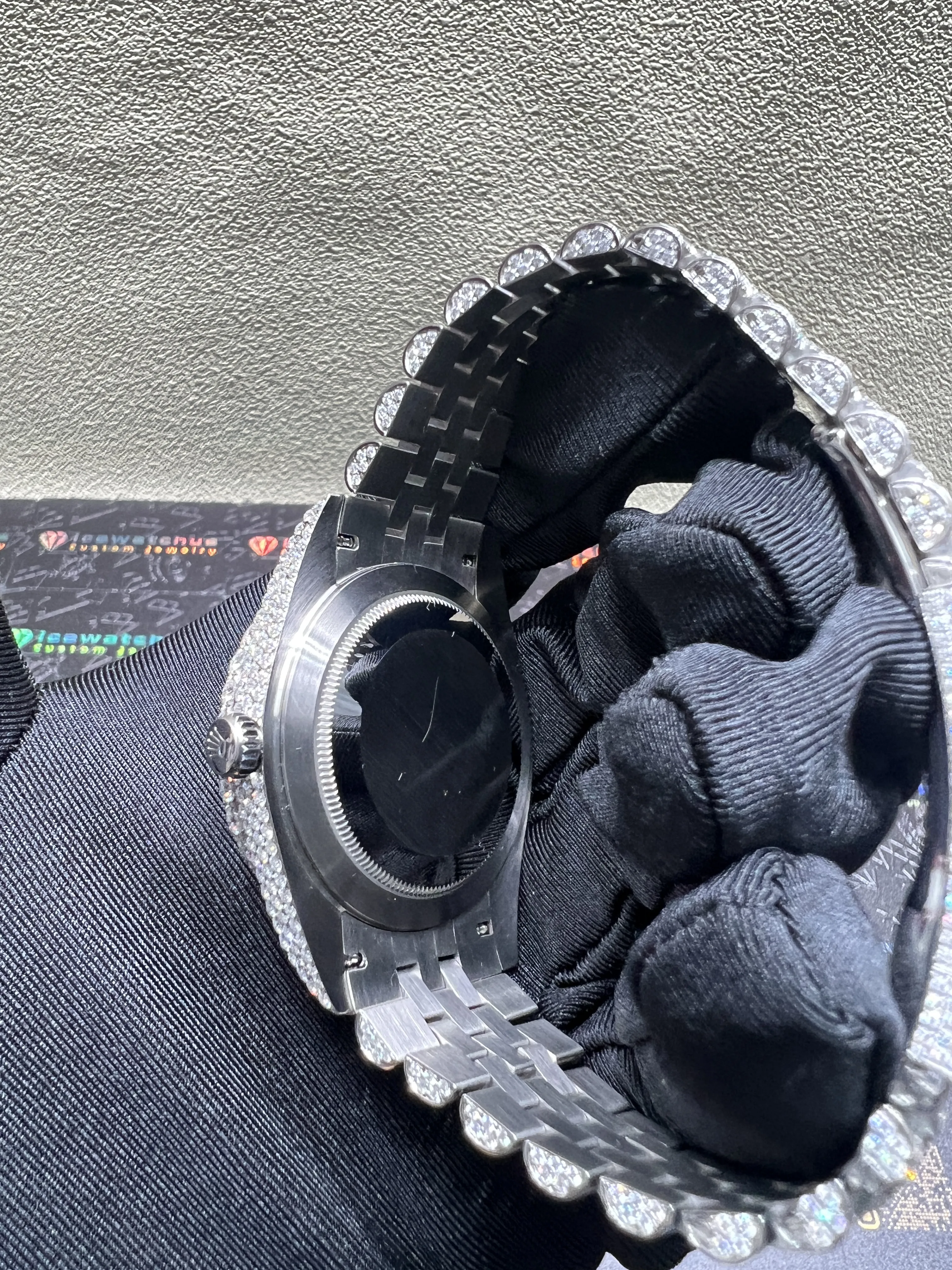 Datejust 41mm Icedout Watch with Arabic Dial D1147519251 — view 7
