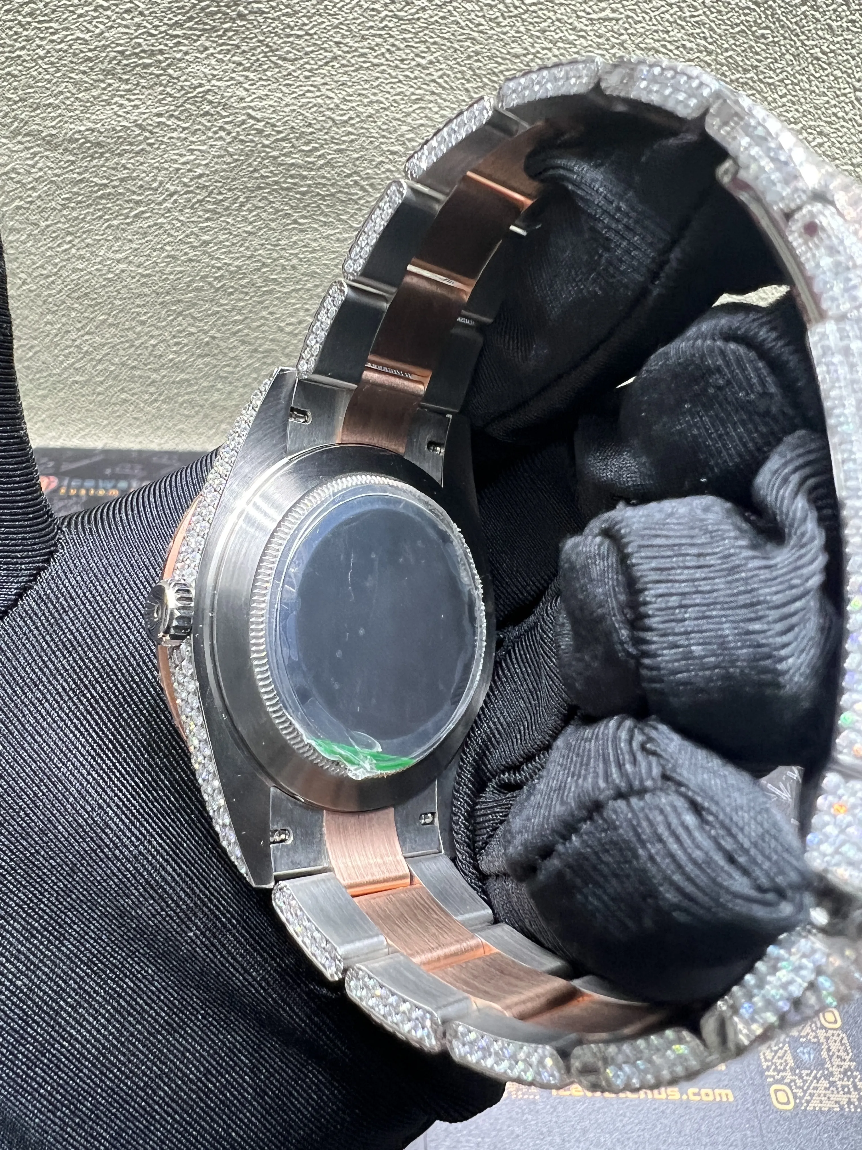 Datejust 41mm Icedout Pavé Dial Watch D1147519250 — view 7