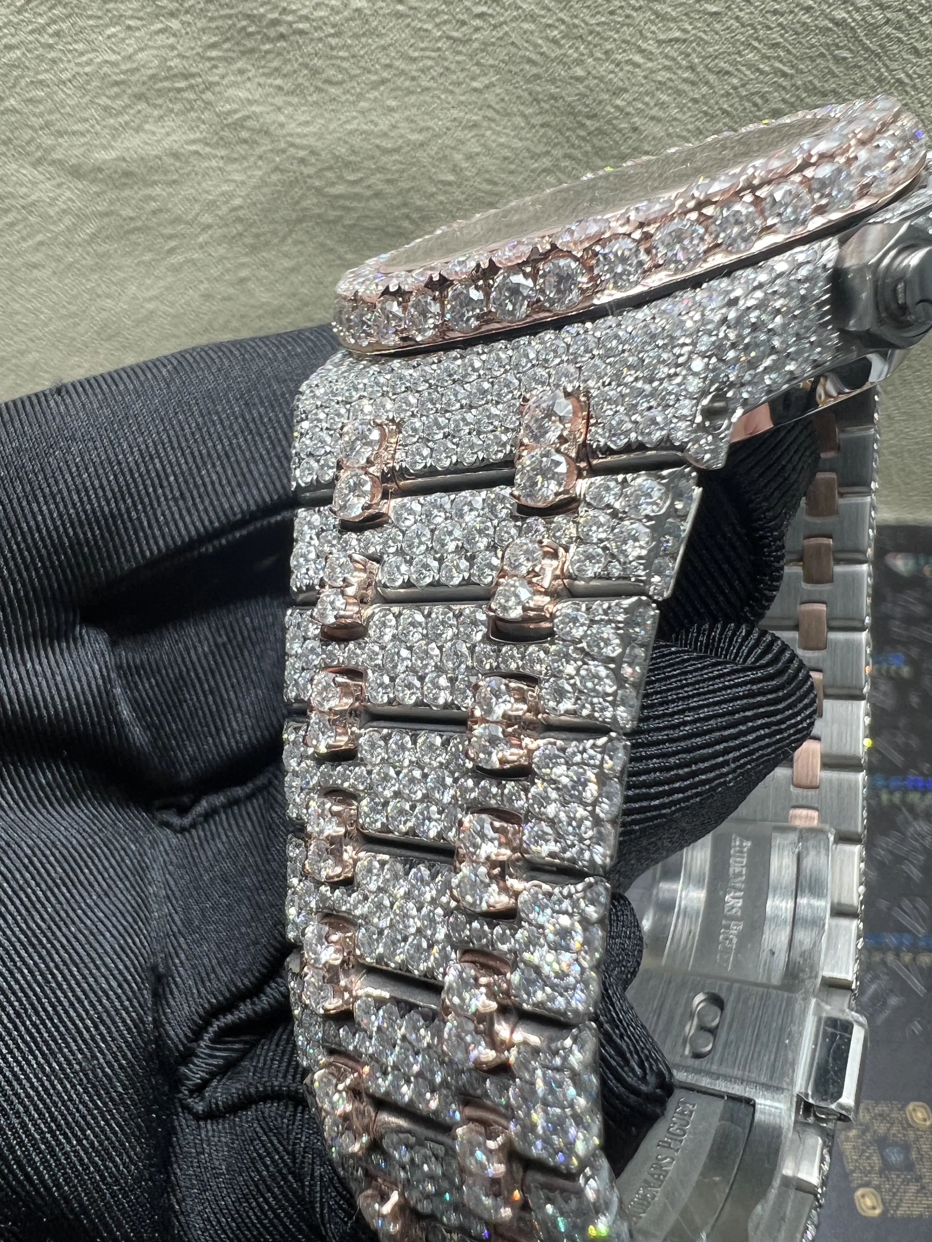 Royal Oak Chronograph 41mm Icedout Watch D1147519253 — view 10
