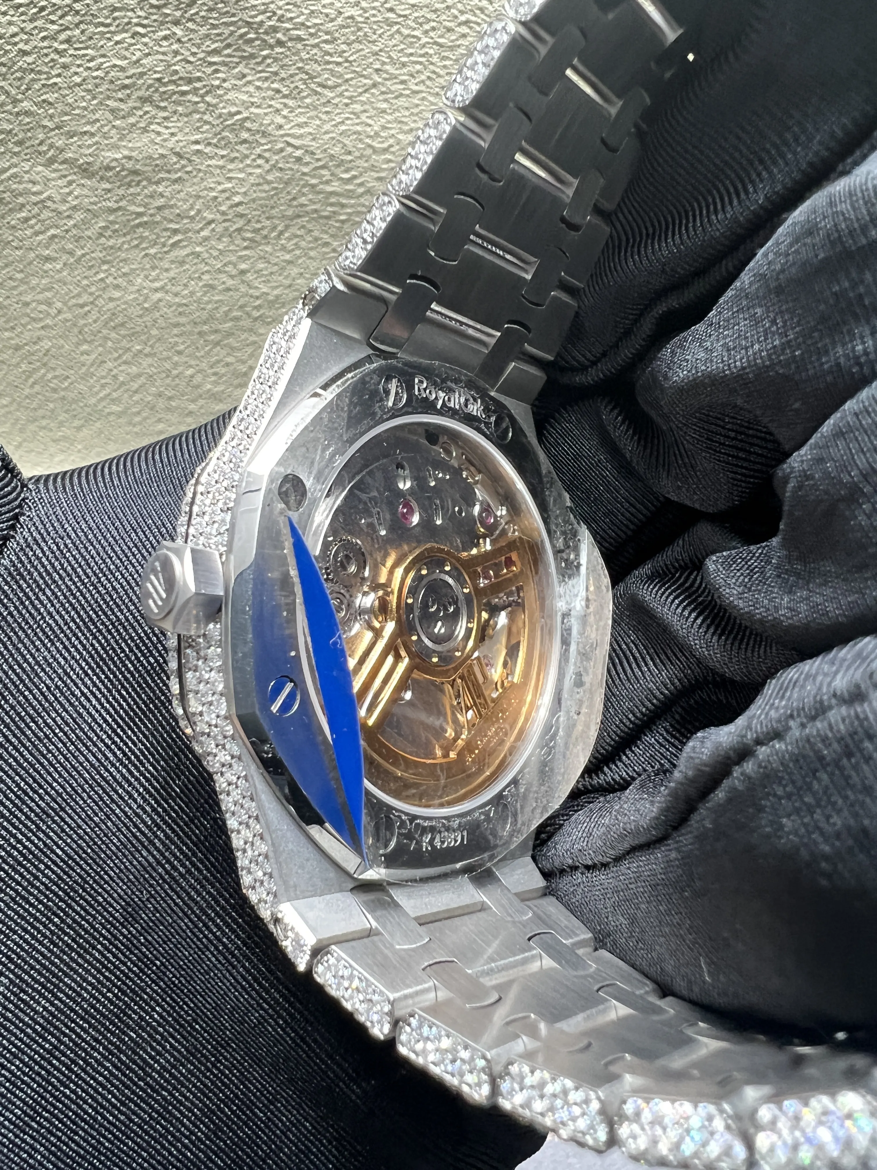 Royal Oak 15500 Icedout Watch with Black Dial D1147519254 — view 8