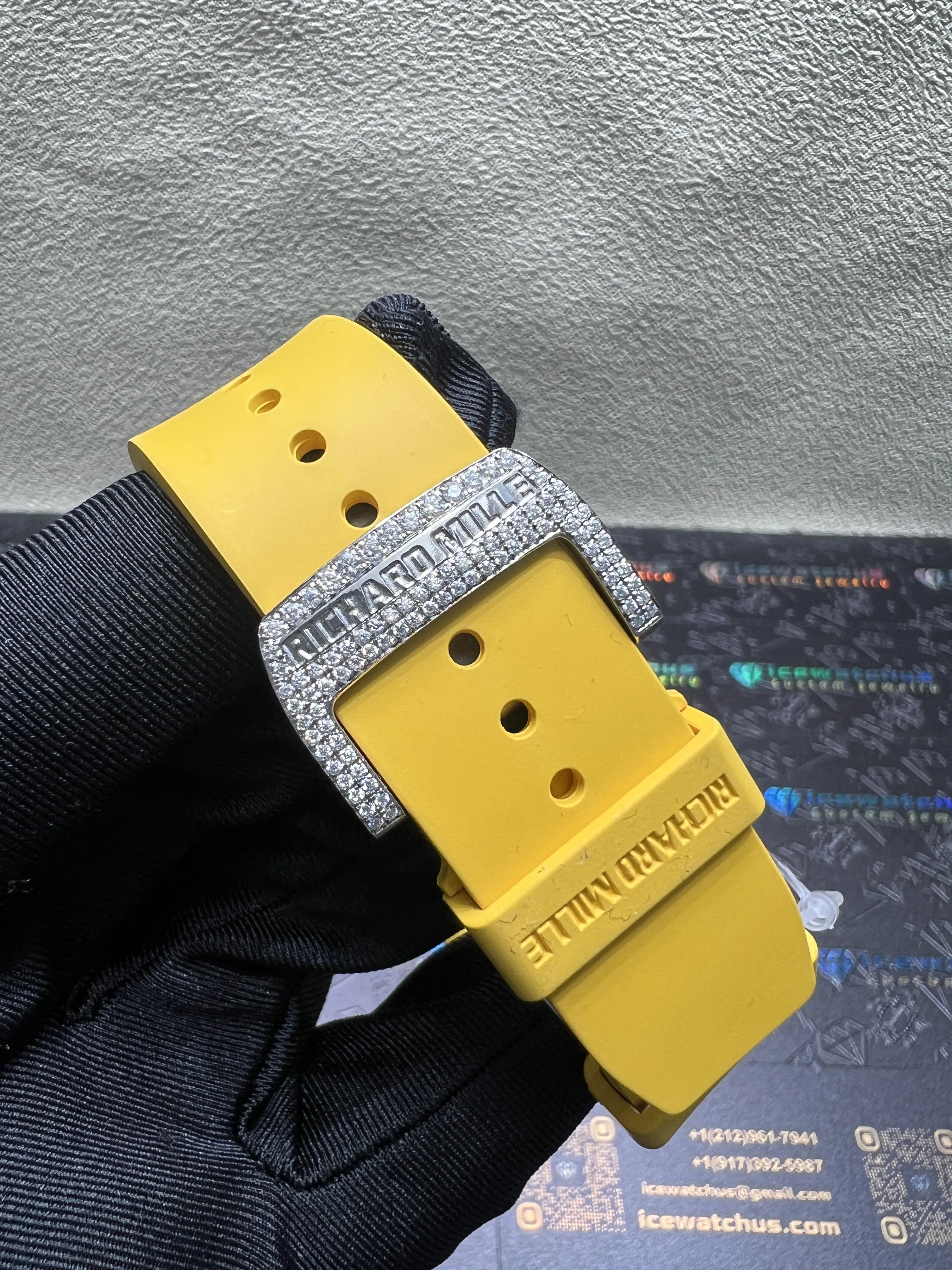 Richard Mille RM011-03 Icedout Chronograph Watch D877519267 — view 9