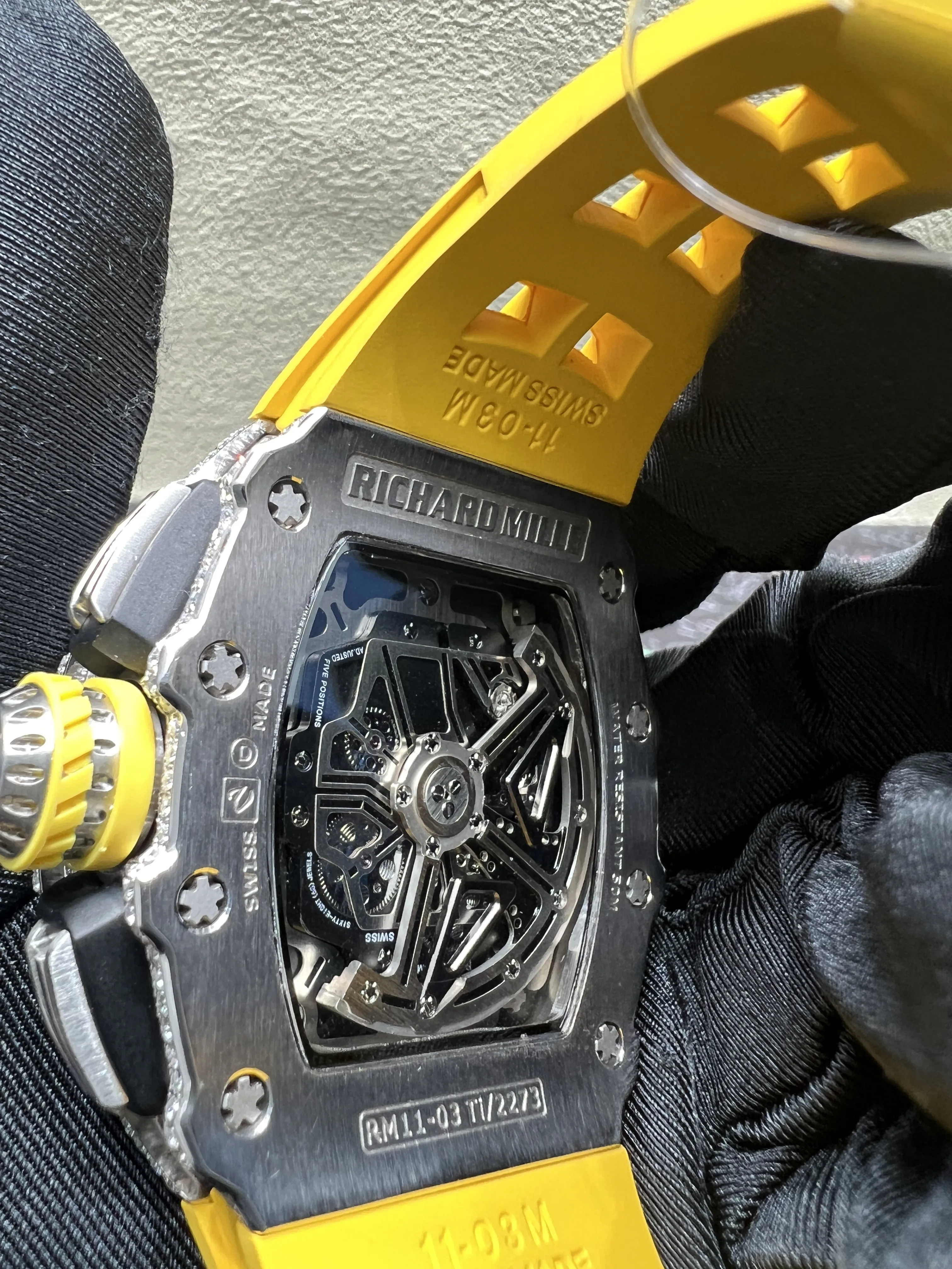 Richard Mille RM011-03 Icedout Chronograph Watch D877519267 — view 7