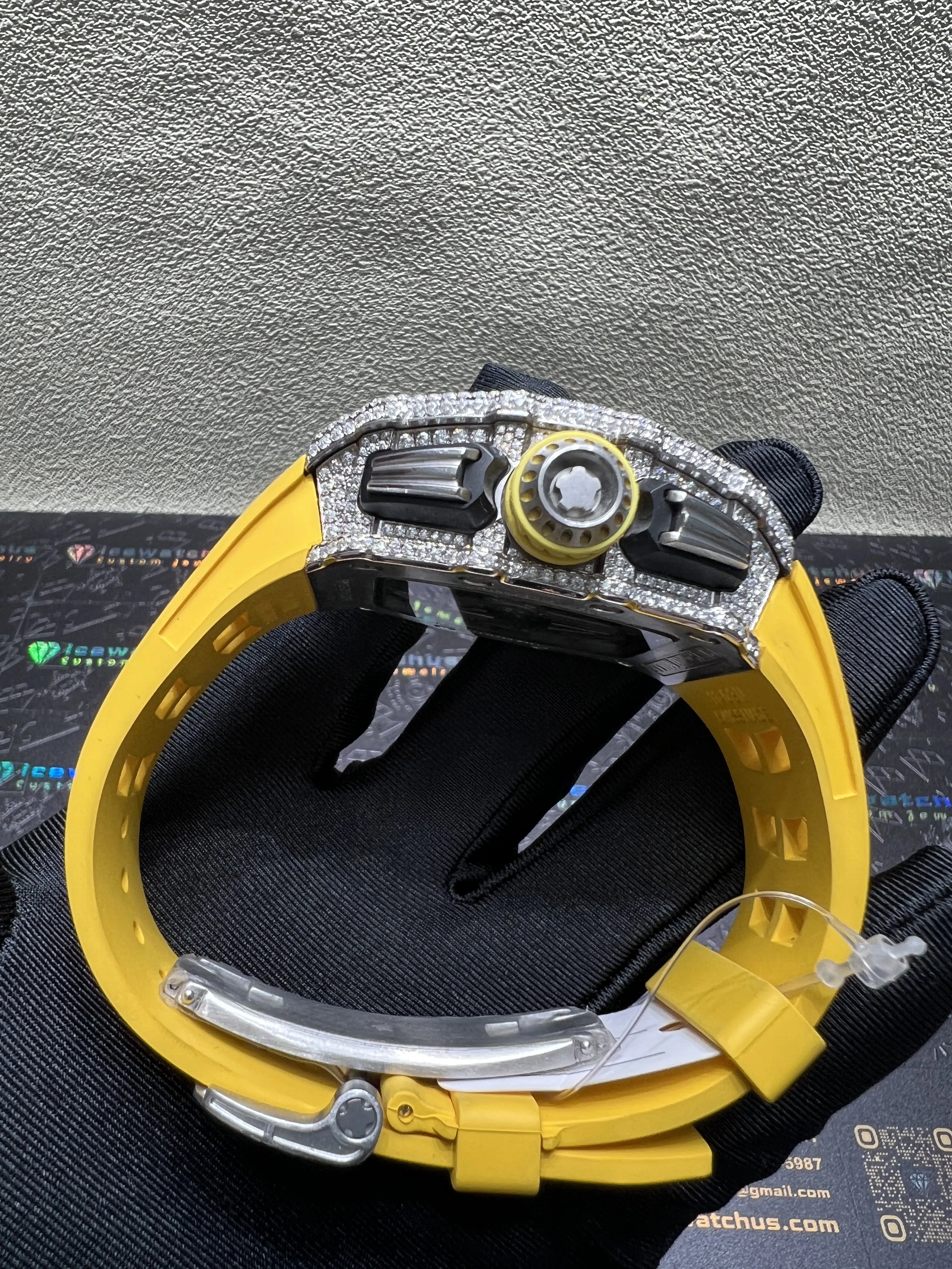 Richard Mille RM011-03 Icedout Chronograph Watch D877519267 — view 10
