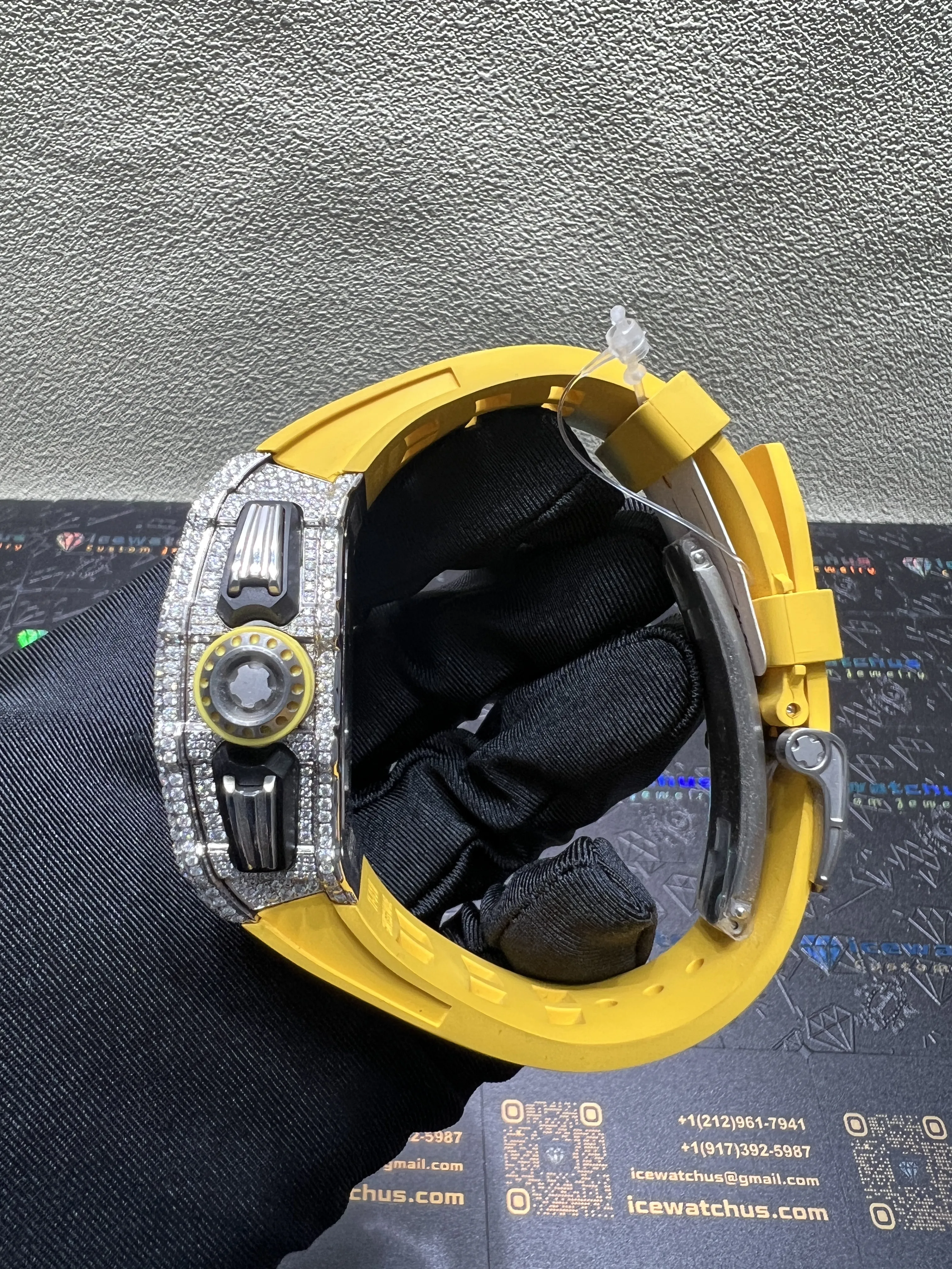 Richard Mille RM011-03 Icedout Chronograph Watch D877519267 — view 8