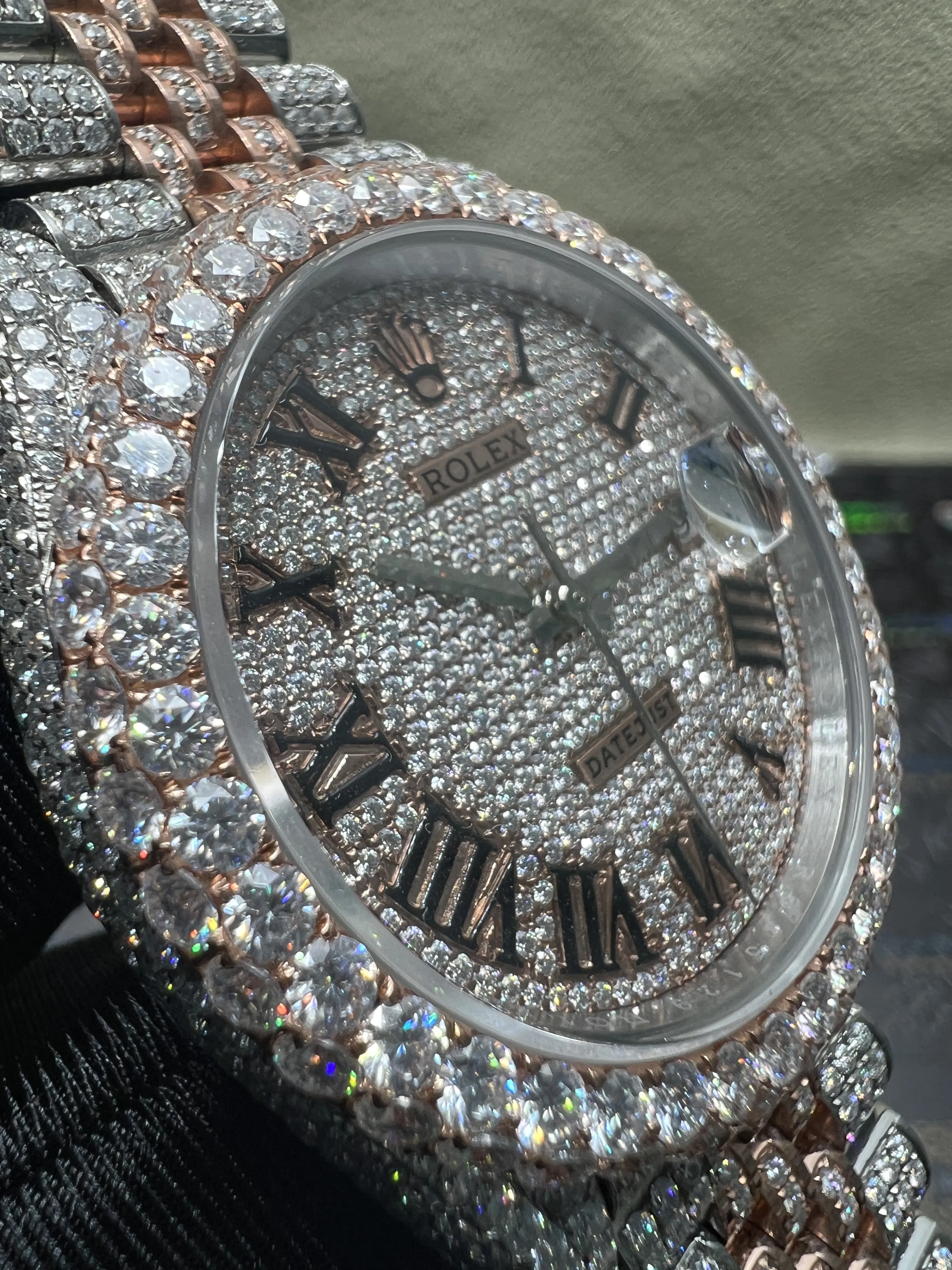 Datejust 41mm Icedout Two-Tone Watch D1147519280 — view 5