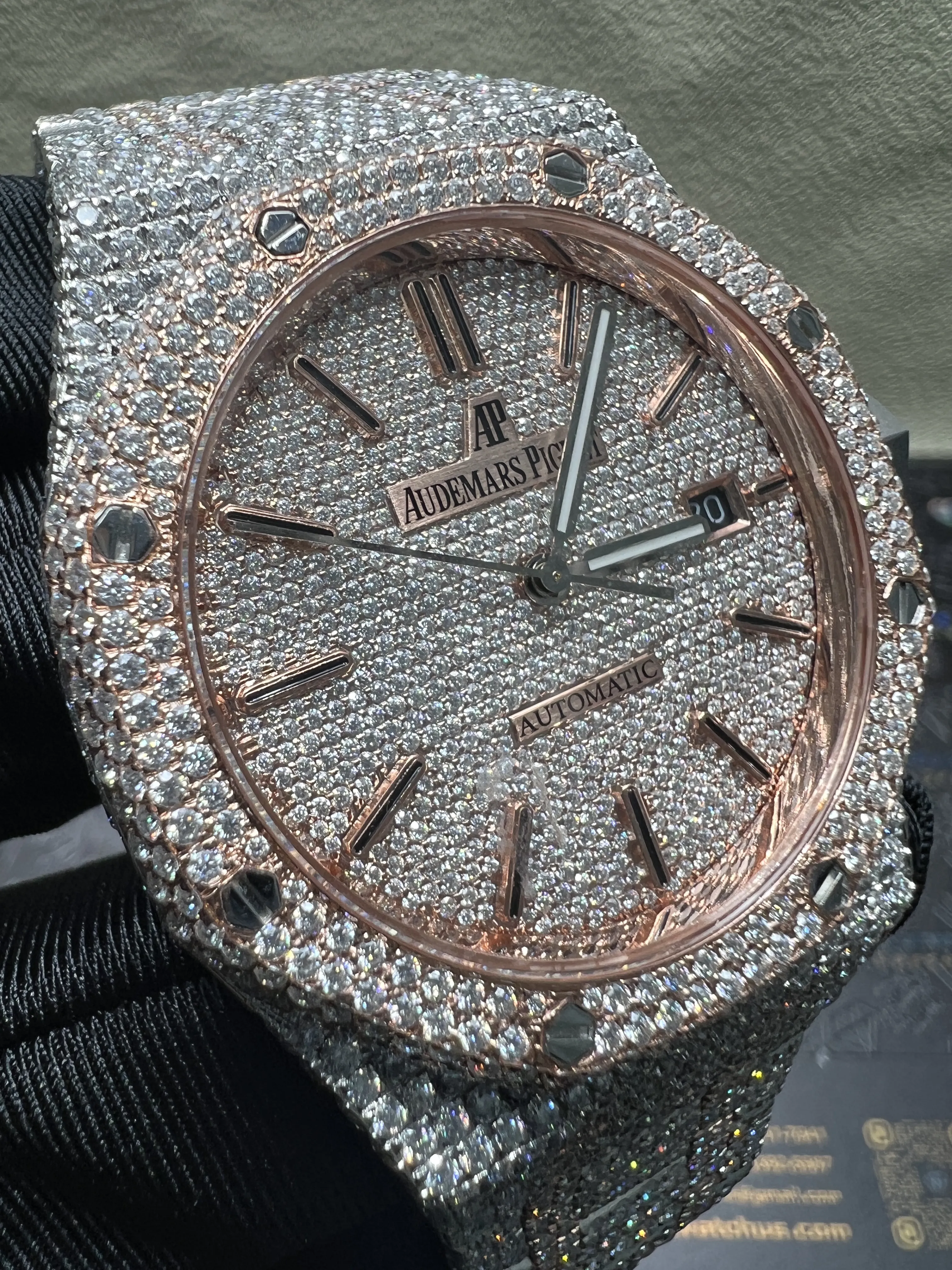 Royal Oak 15400 Icedout Two-Tone Watch 41mm D1215019283 — view 5