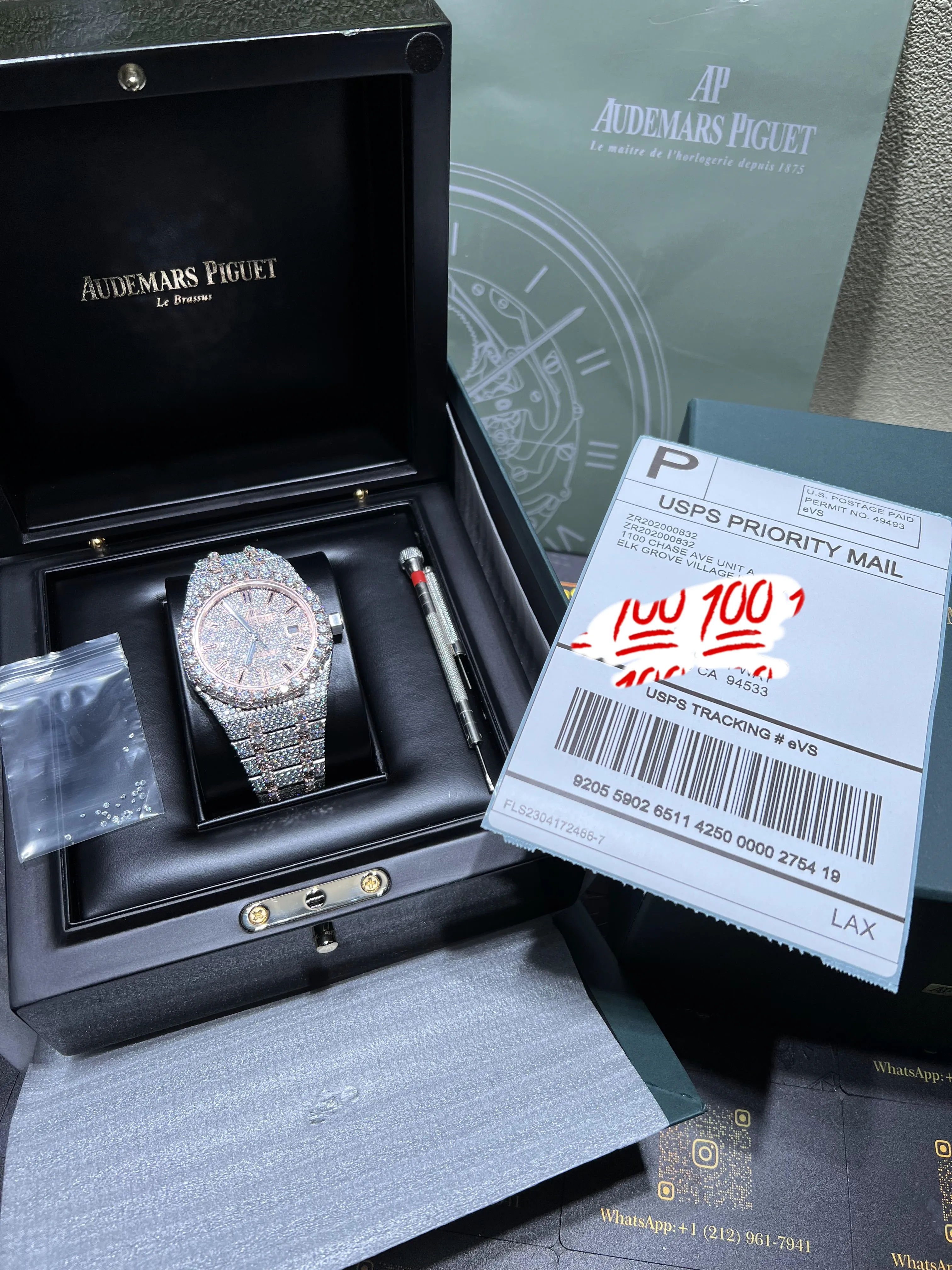 Royal Oak Full Pavé Icedout Watch