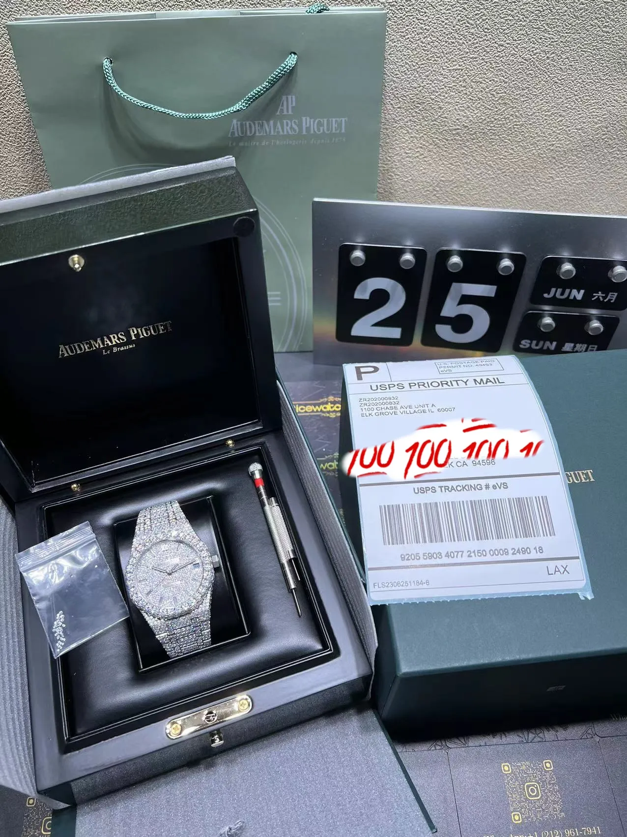 Royal Oak Full Pavé Icedout Watch