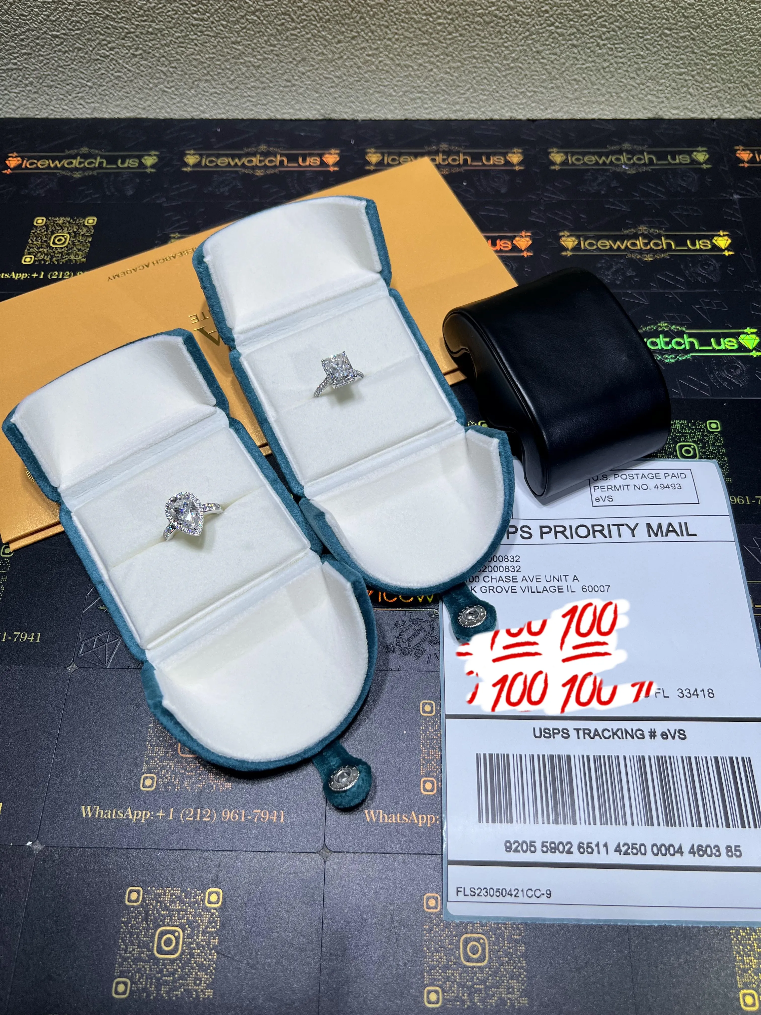 Cubic Zirconia Solitaire Rings