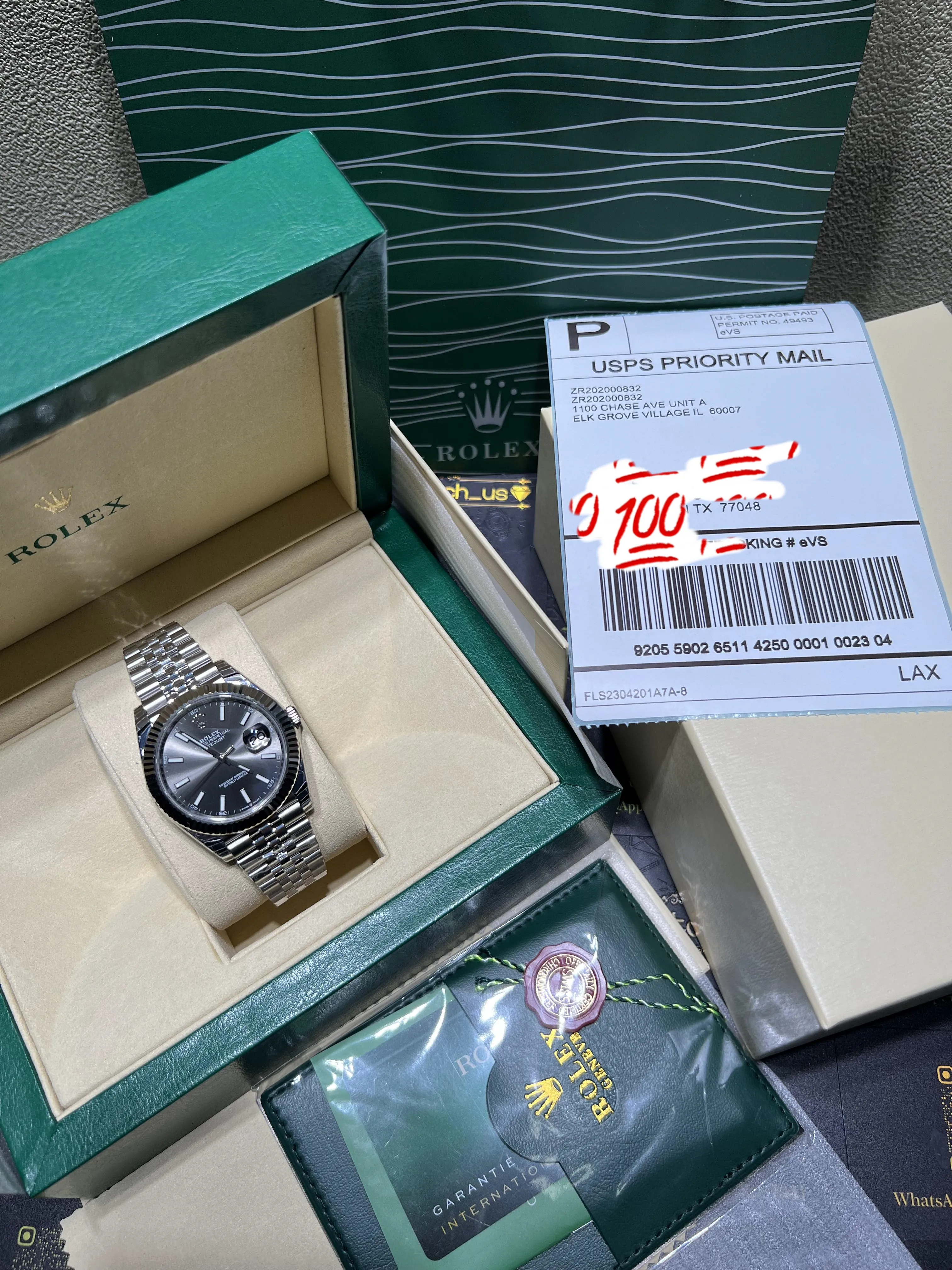 Datejust 41 Slate Dial Jubilee Bracelet Watch
