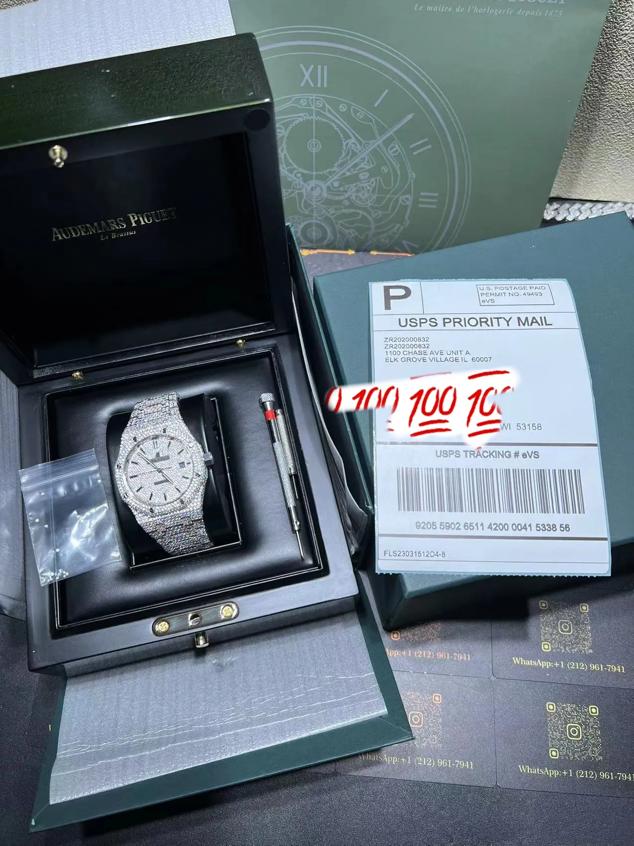 Royal Oak Pavé Diamond Icedout Watch