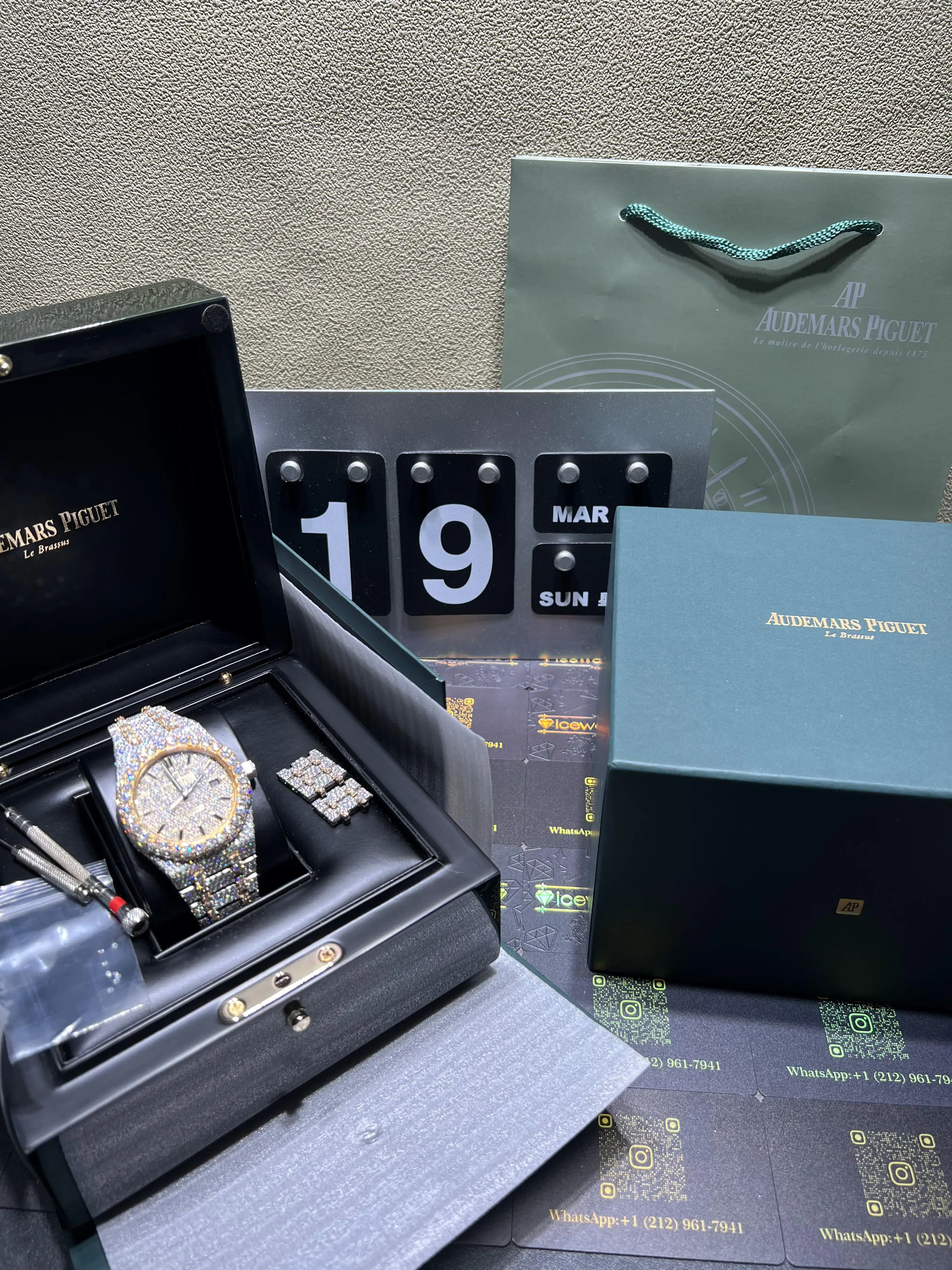 Royal Oak Icedout Pavé Diamond Watch