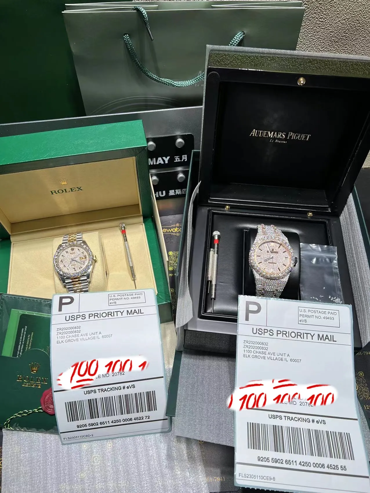 Pavé Dial Icedout Luxury Watch