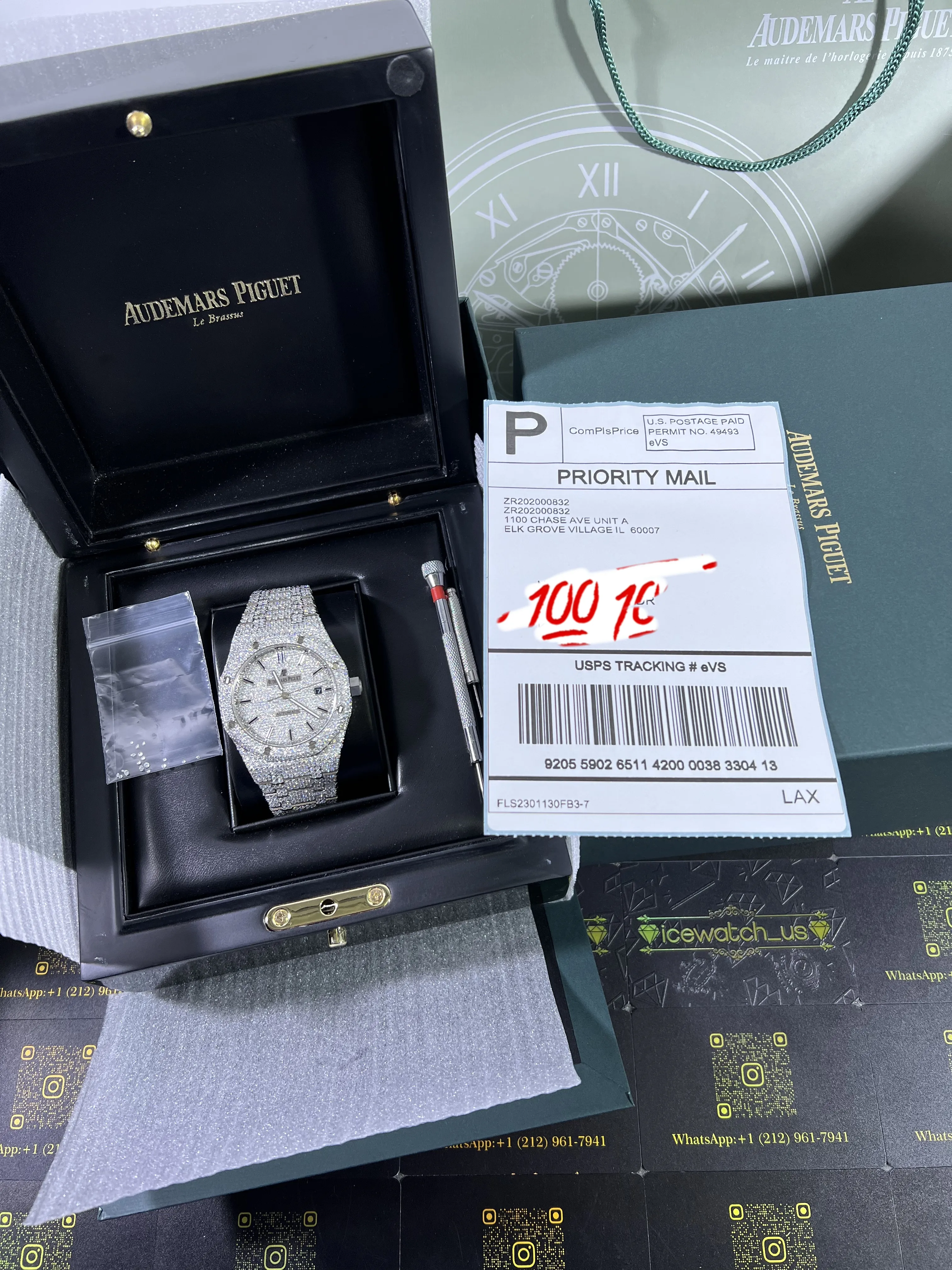 Royal Oak Full Pavé Icedout Watch