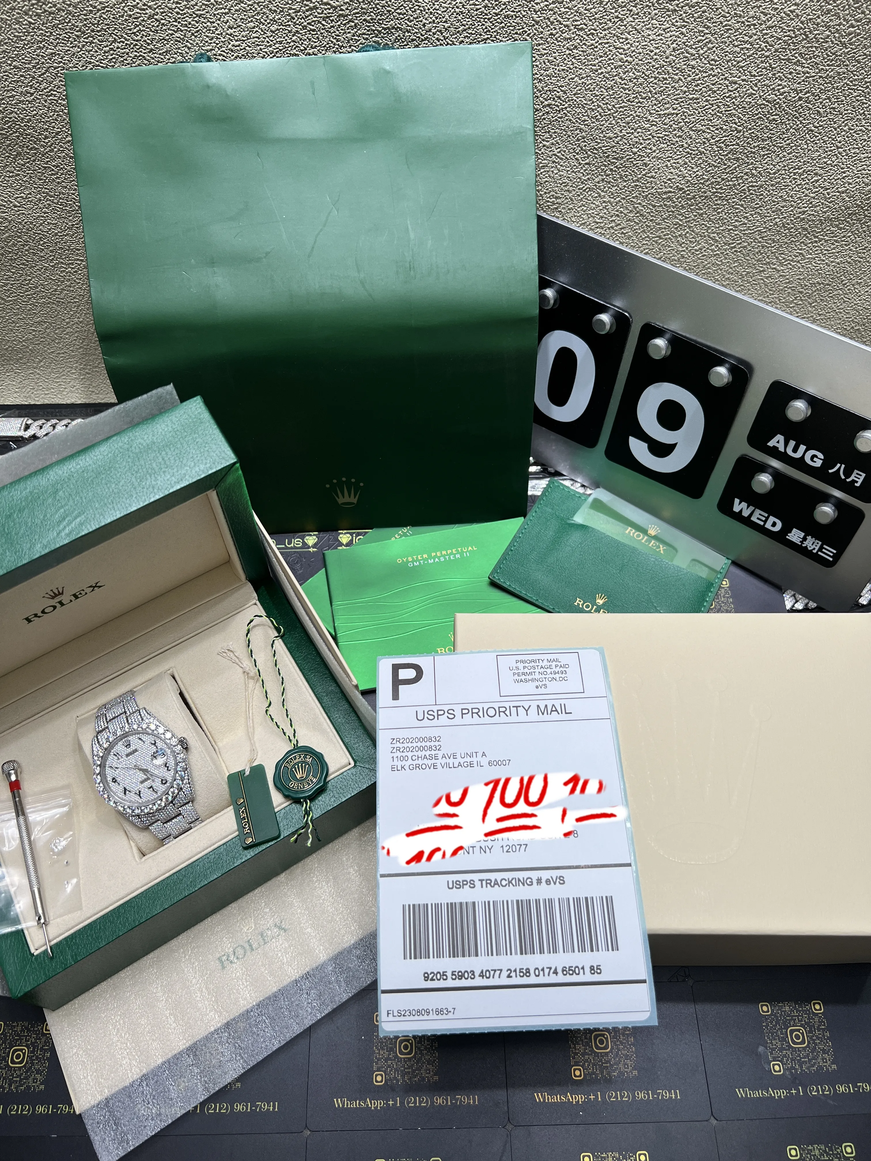 GMT-Master II Icedout Pavé Dial Watch