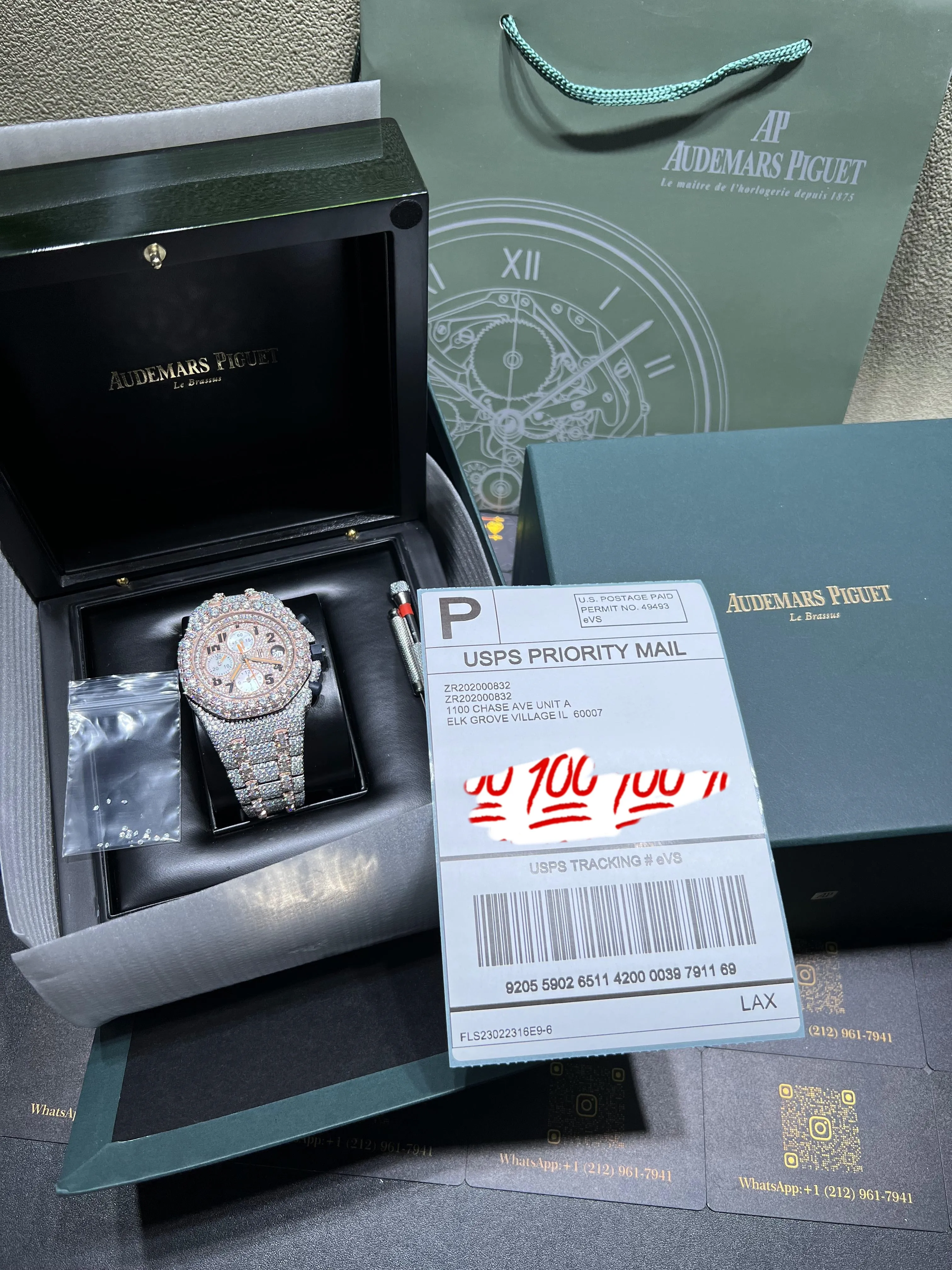 Royal Oak Offshore Pavé Diamond Icedout Watch