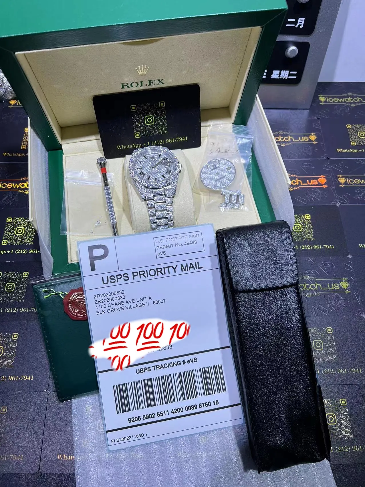 Datejust Pavé Diamond Icedout Watch