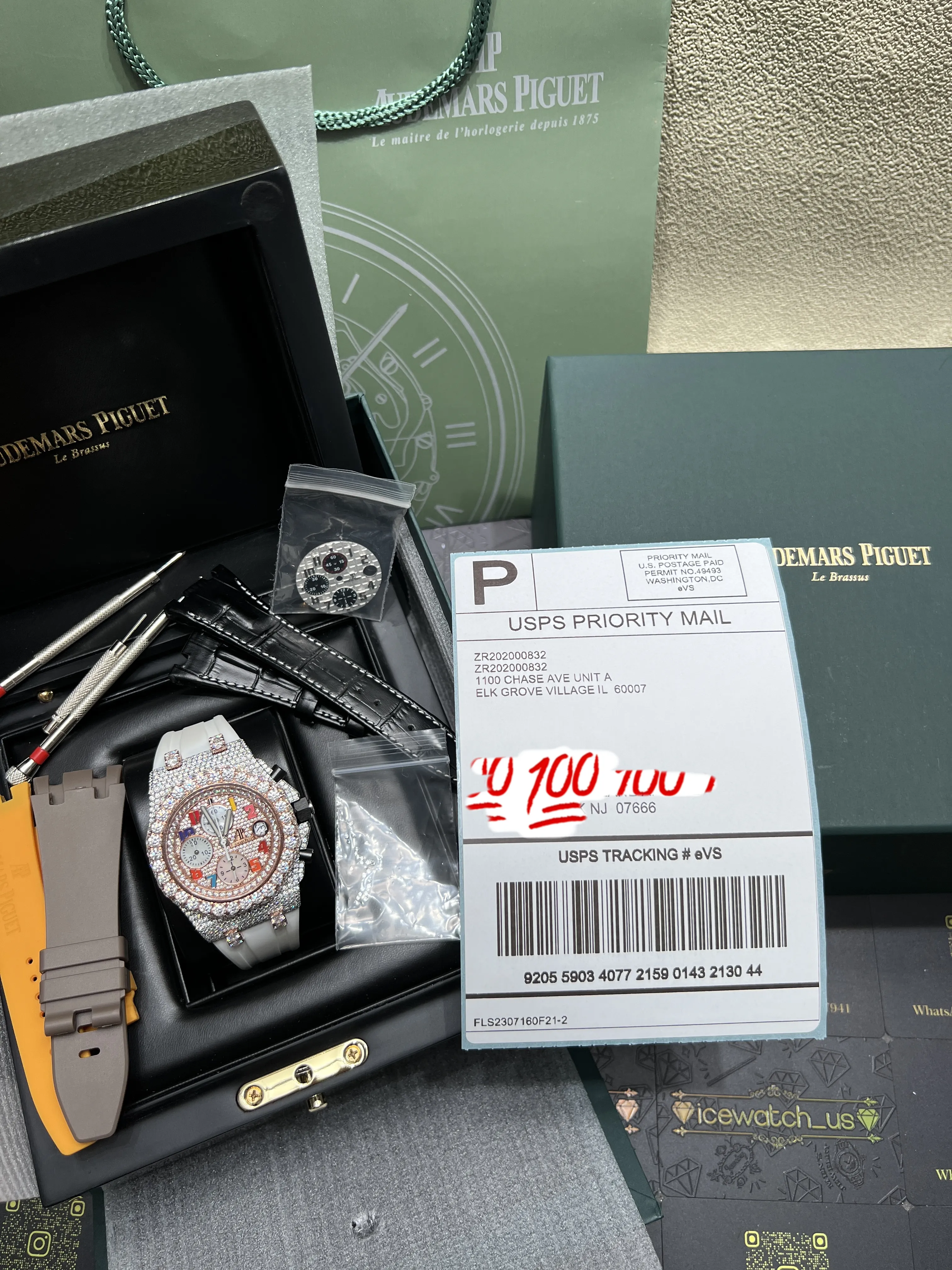 Royal Oak Offshore Pavé Icedout Watch