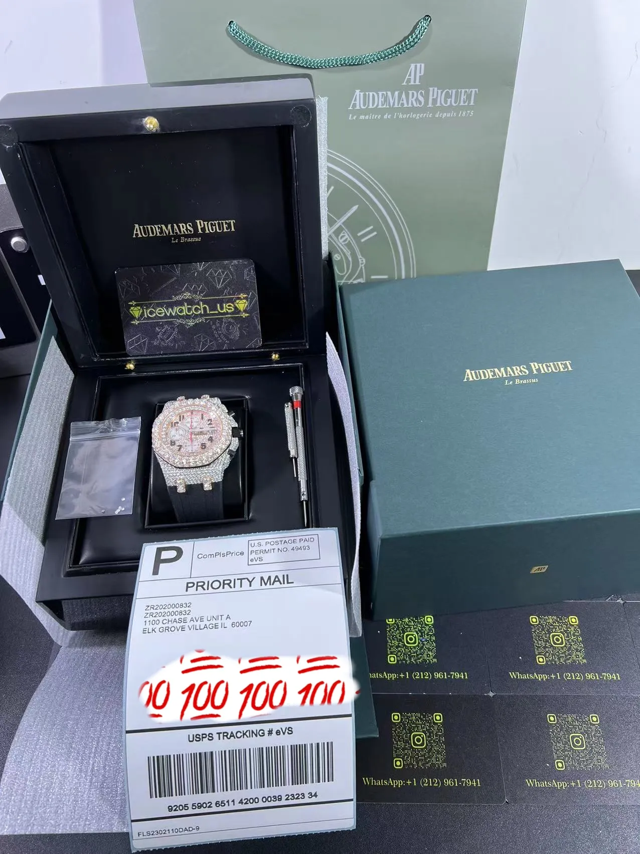Royal Oak Offshore Icedout Chronograph Watch