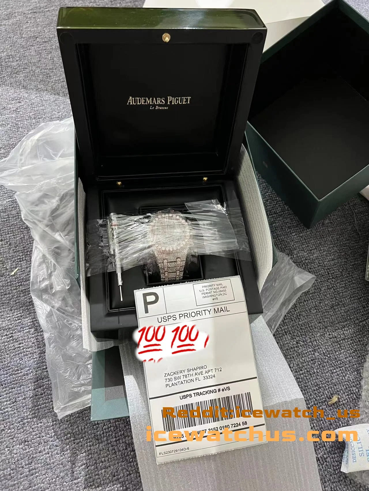 Royal Oak Full Pavé Icedout Watch