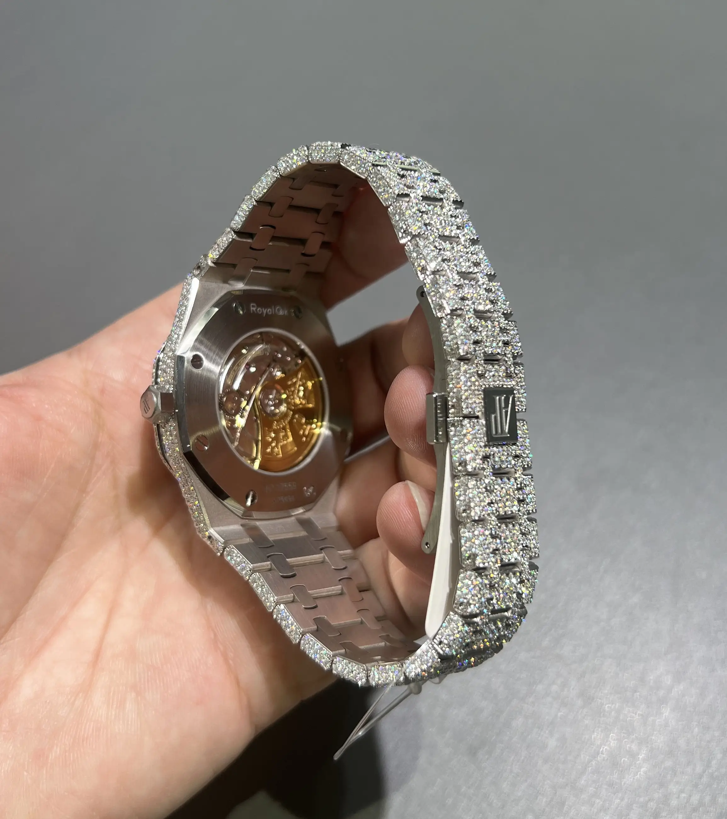Royal Oak 15400 Icedout Watch with Black Dial D1147519305 — view 7