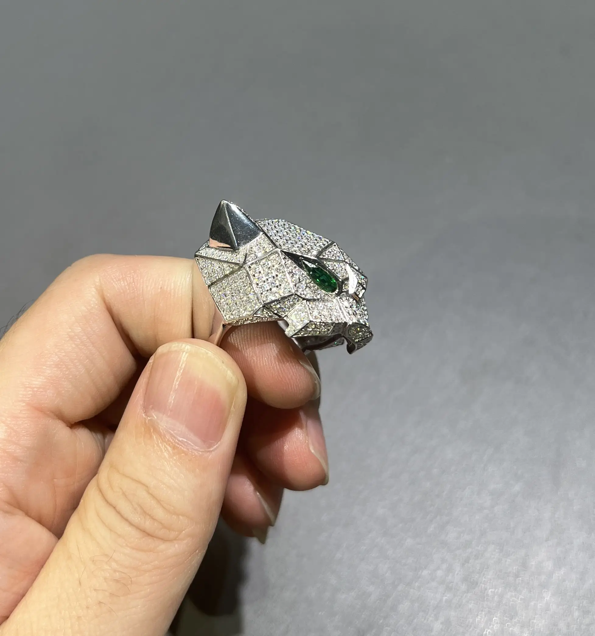 0066 Cartire Cheetah Ring D324019303 — view 2