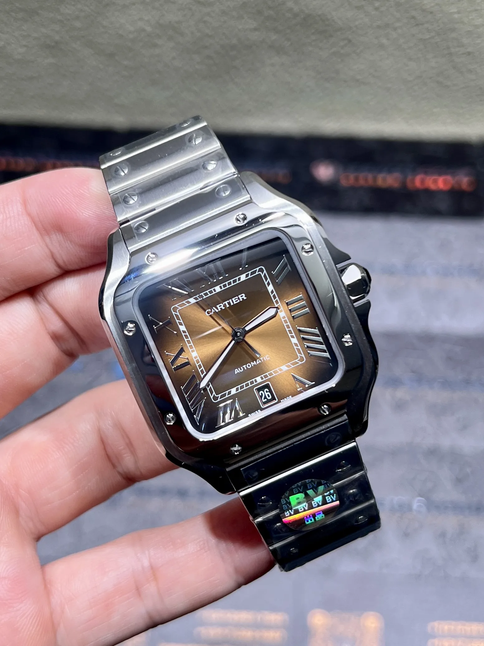 Santos de Cartier XL Automatic Watch D403719327 — view 2