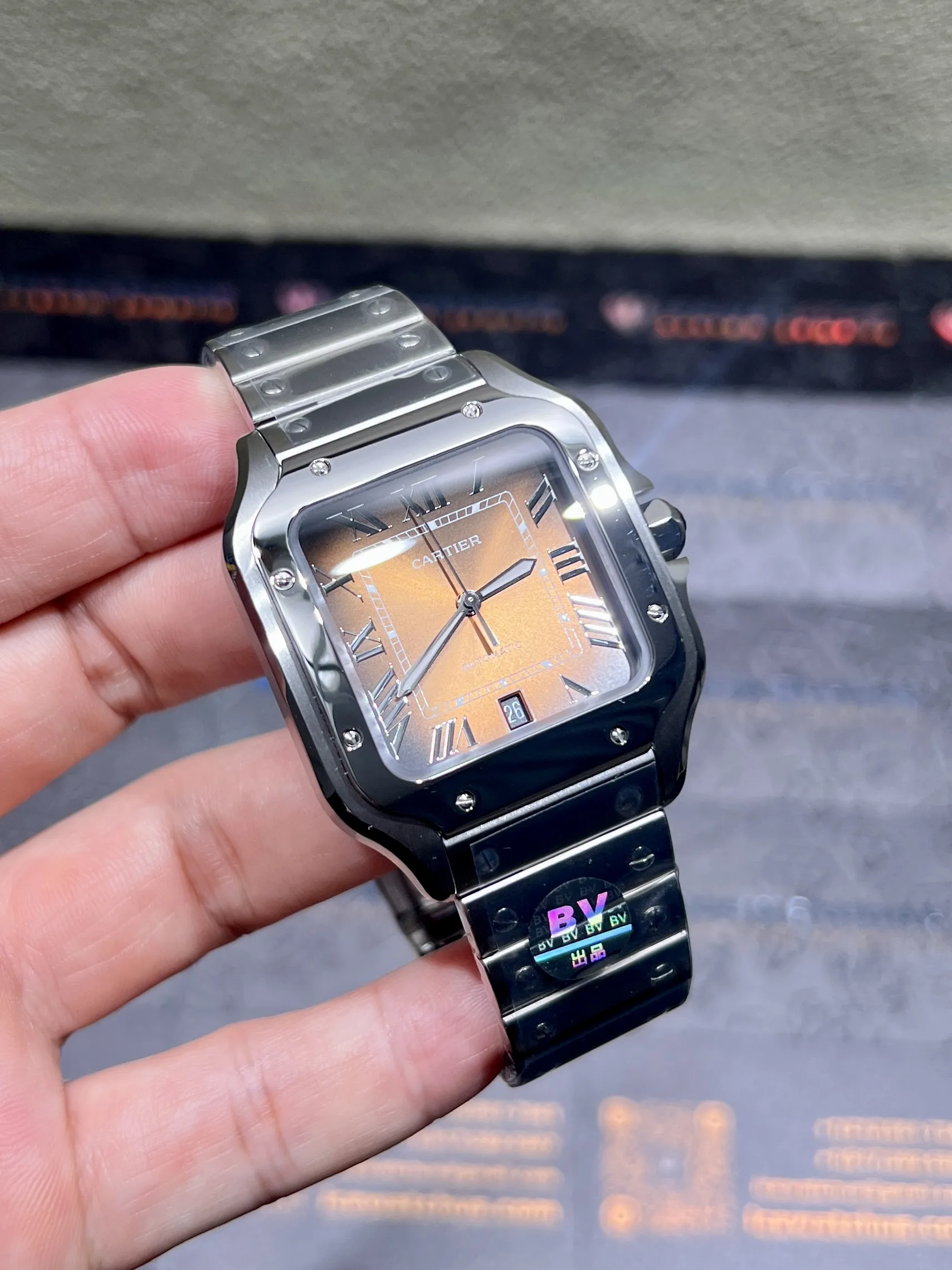 Santos de Cartier XL Automatic Watch D403719327 — view 3