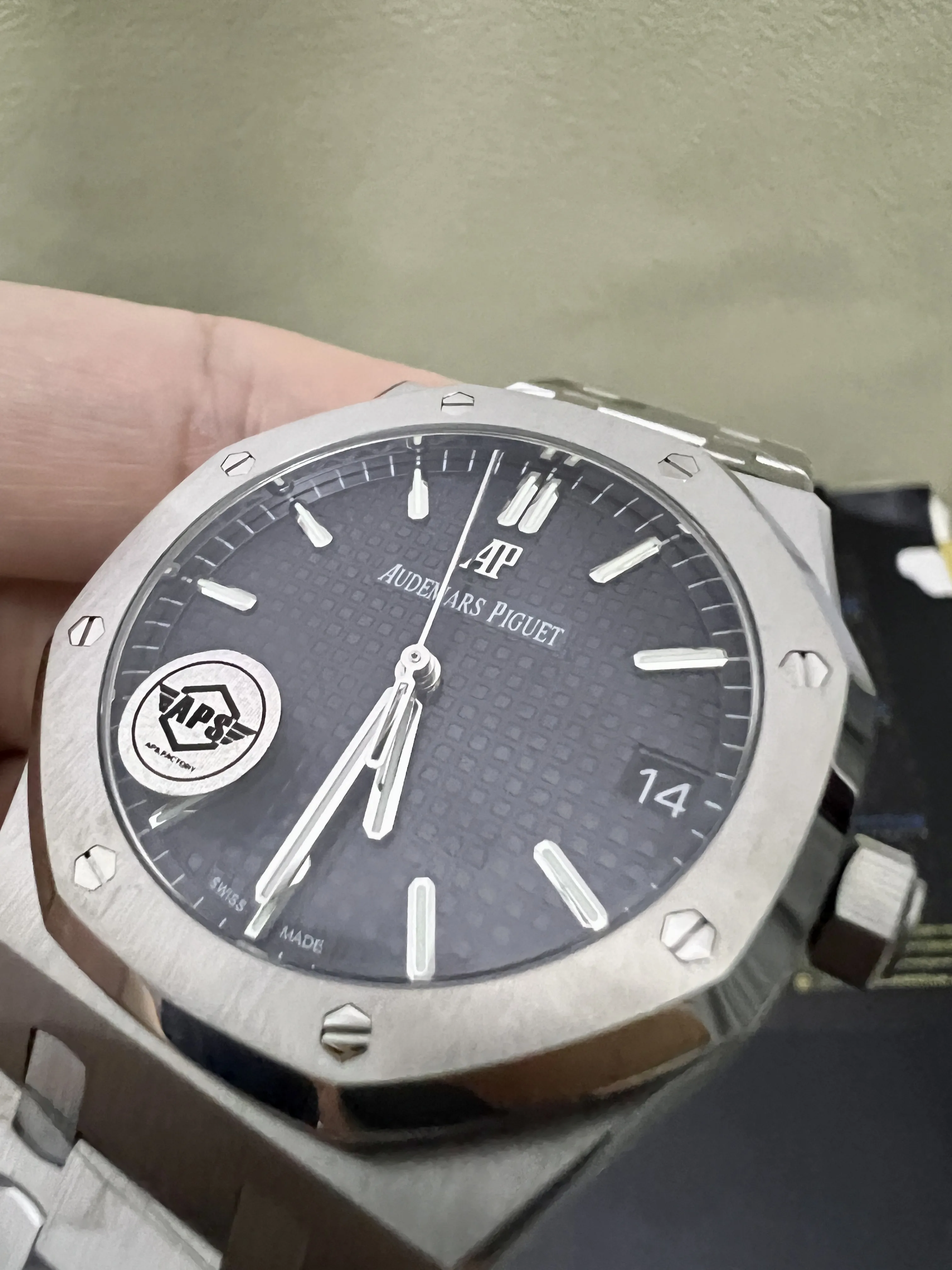 Royal Oak 15500 Automatic 41mm Blue Dial Watch D437419326 — view 8