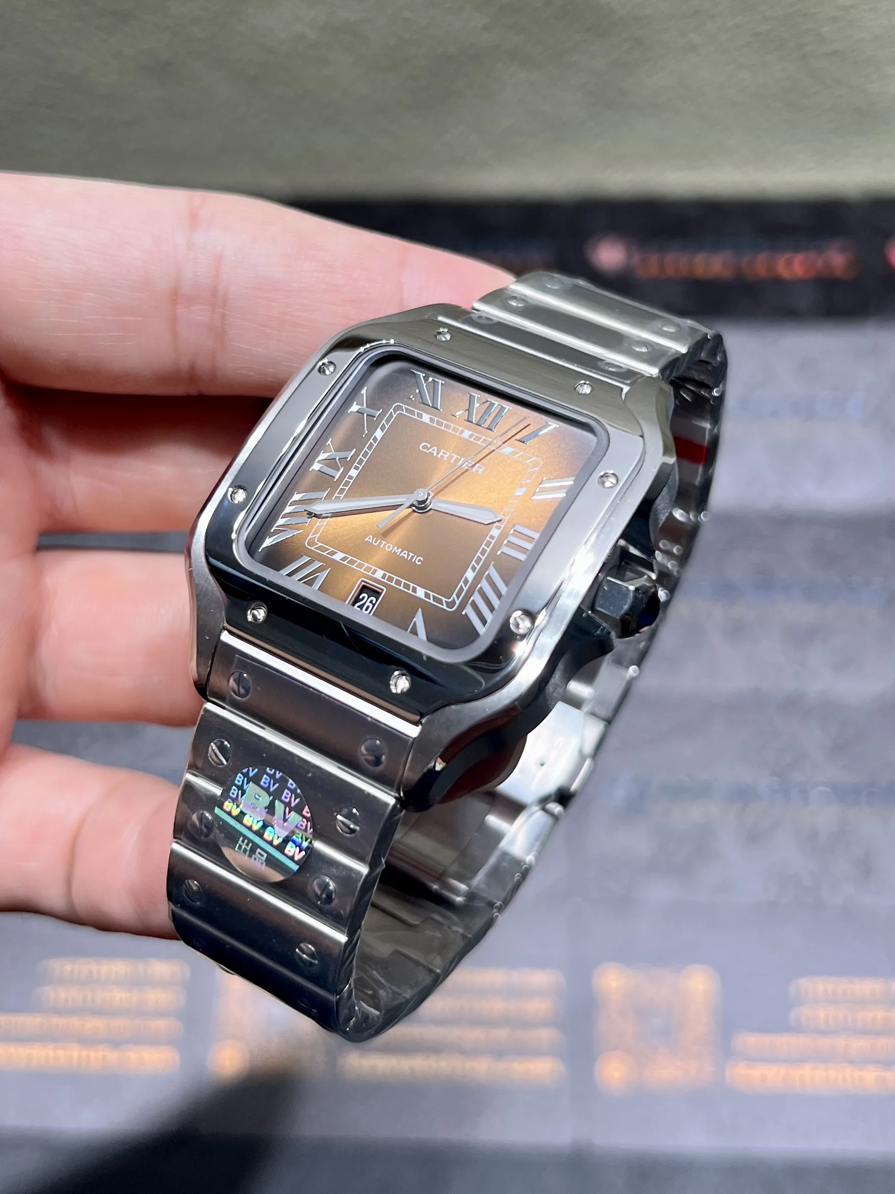 Santos de Cartier XL Automatic Watch D403719327 — view 5