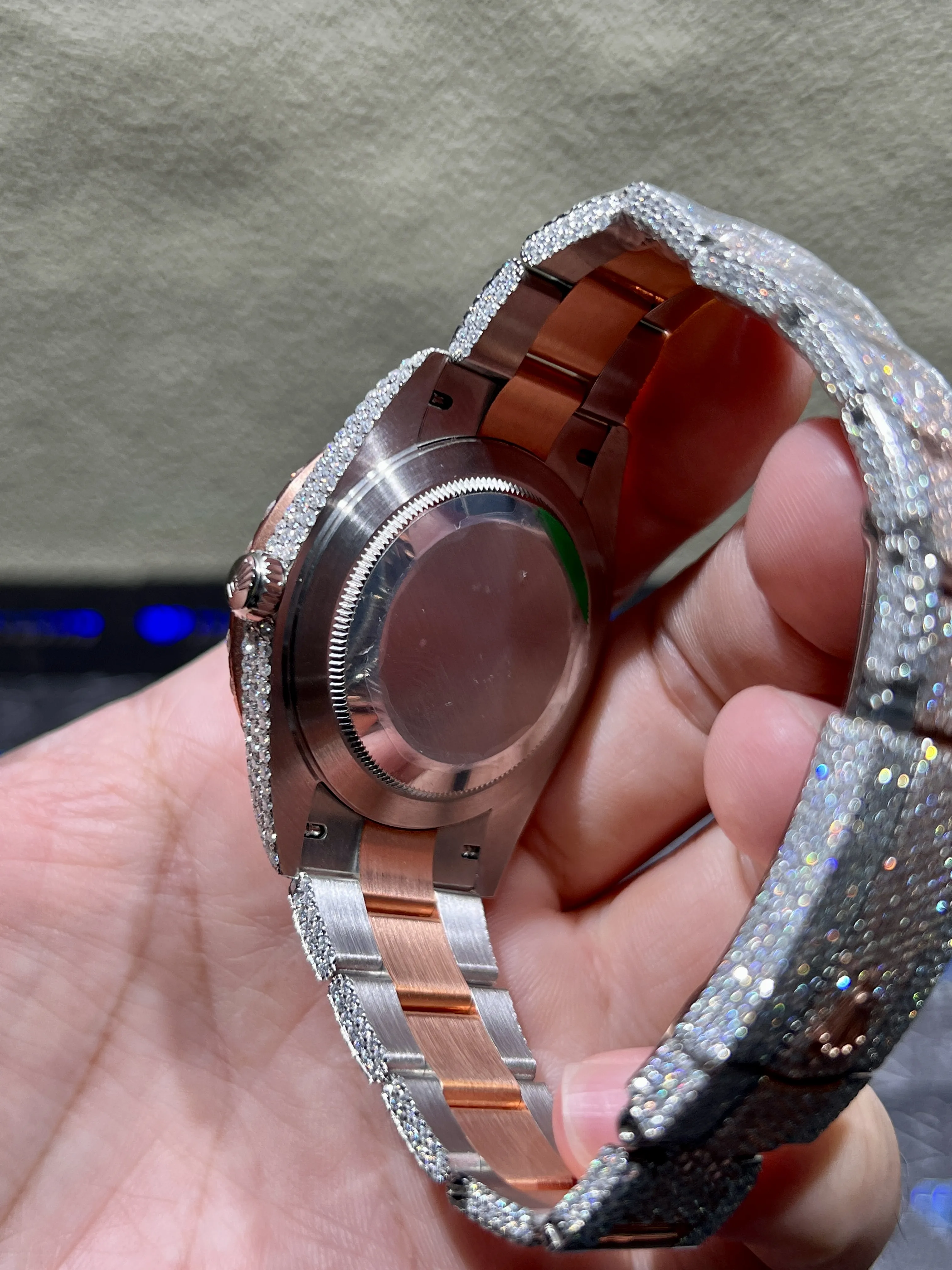 Datejust 41mm Pavé Dial Icedout Watch D1147519346 — view 6