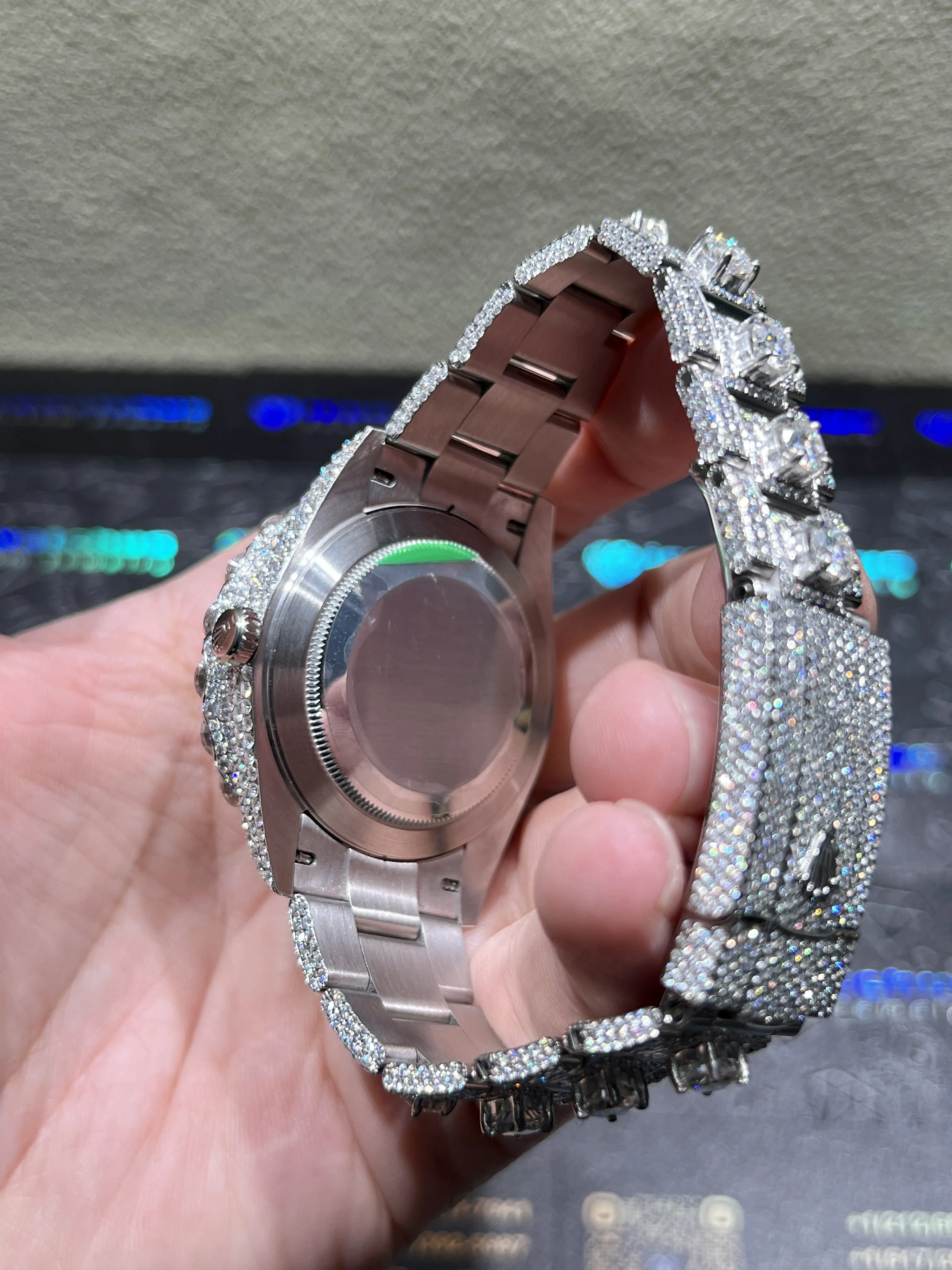 Datejust Icedout Watch with Arabic Dial D1147519351 — view 6