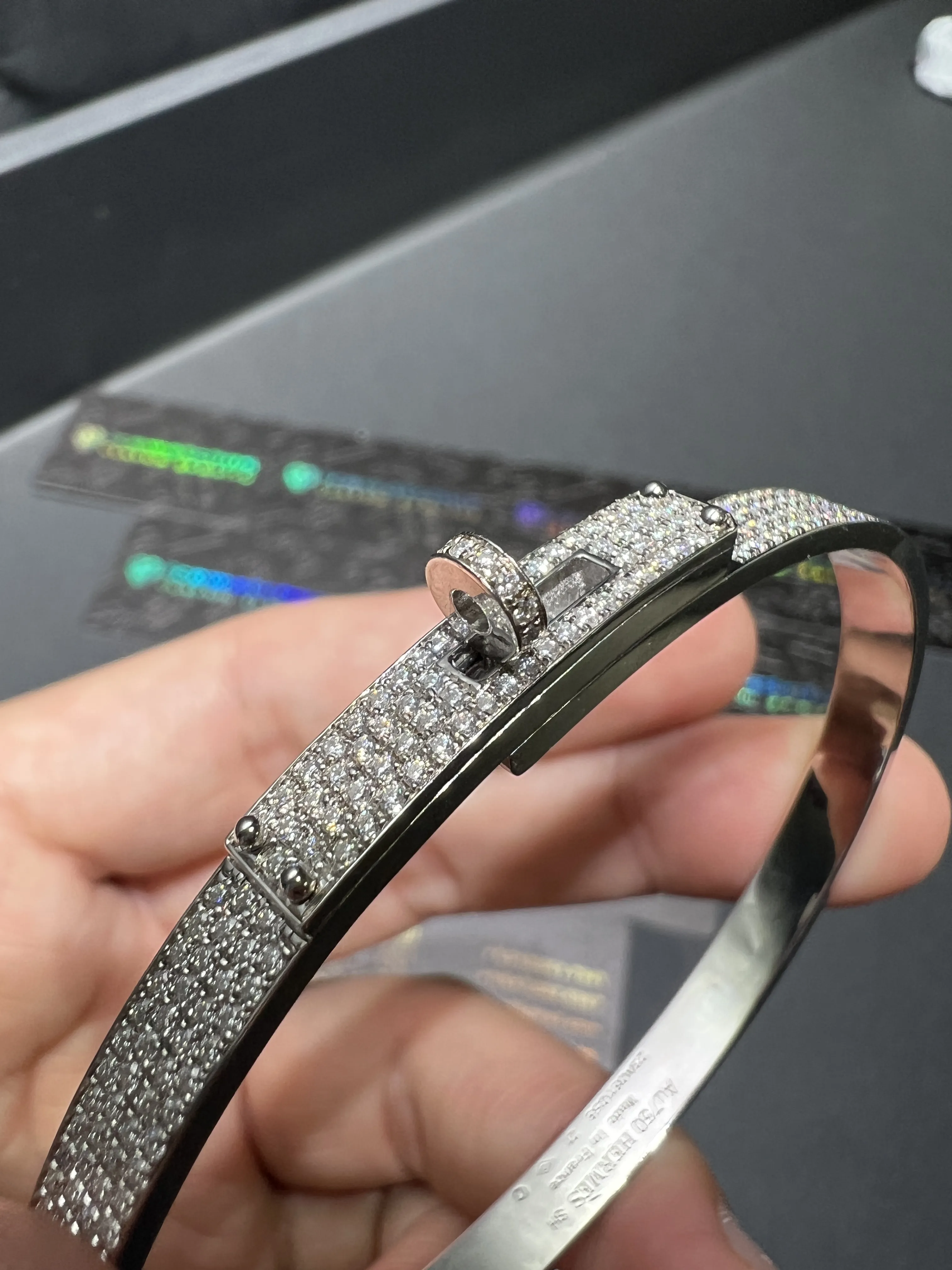 0121 Hermes Bracelet D438819356 — view 5