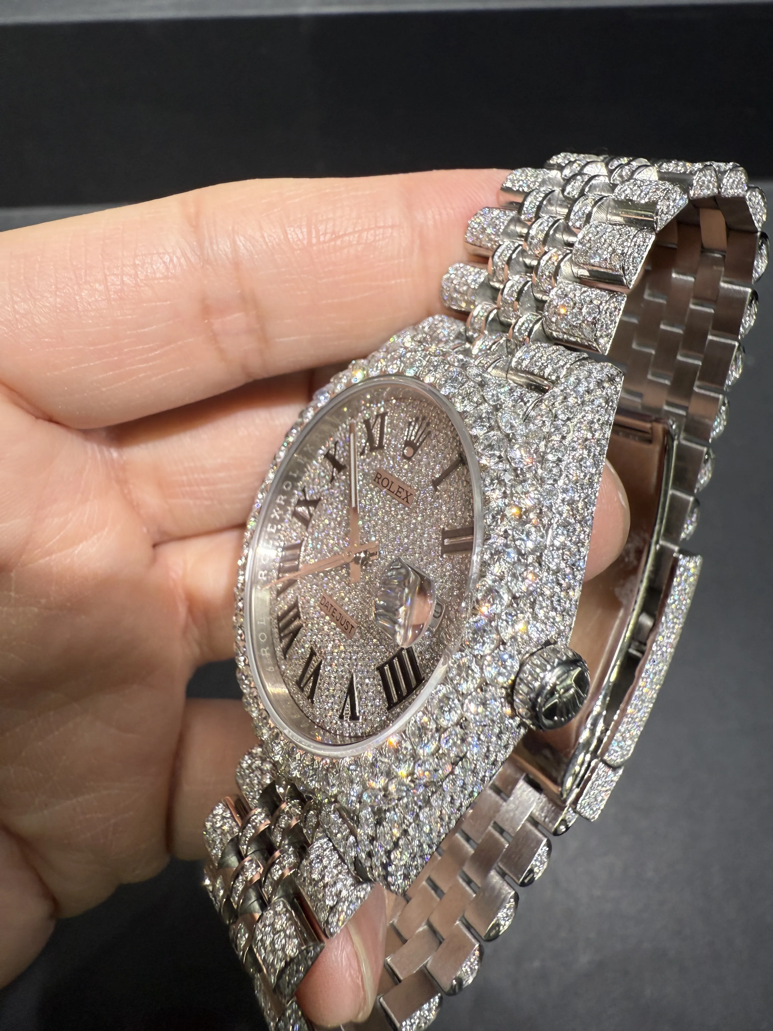 Datejust 41mm Icedout Pavé Watch D1147519366 — view 11