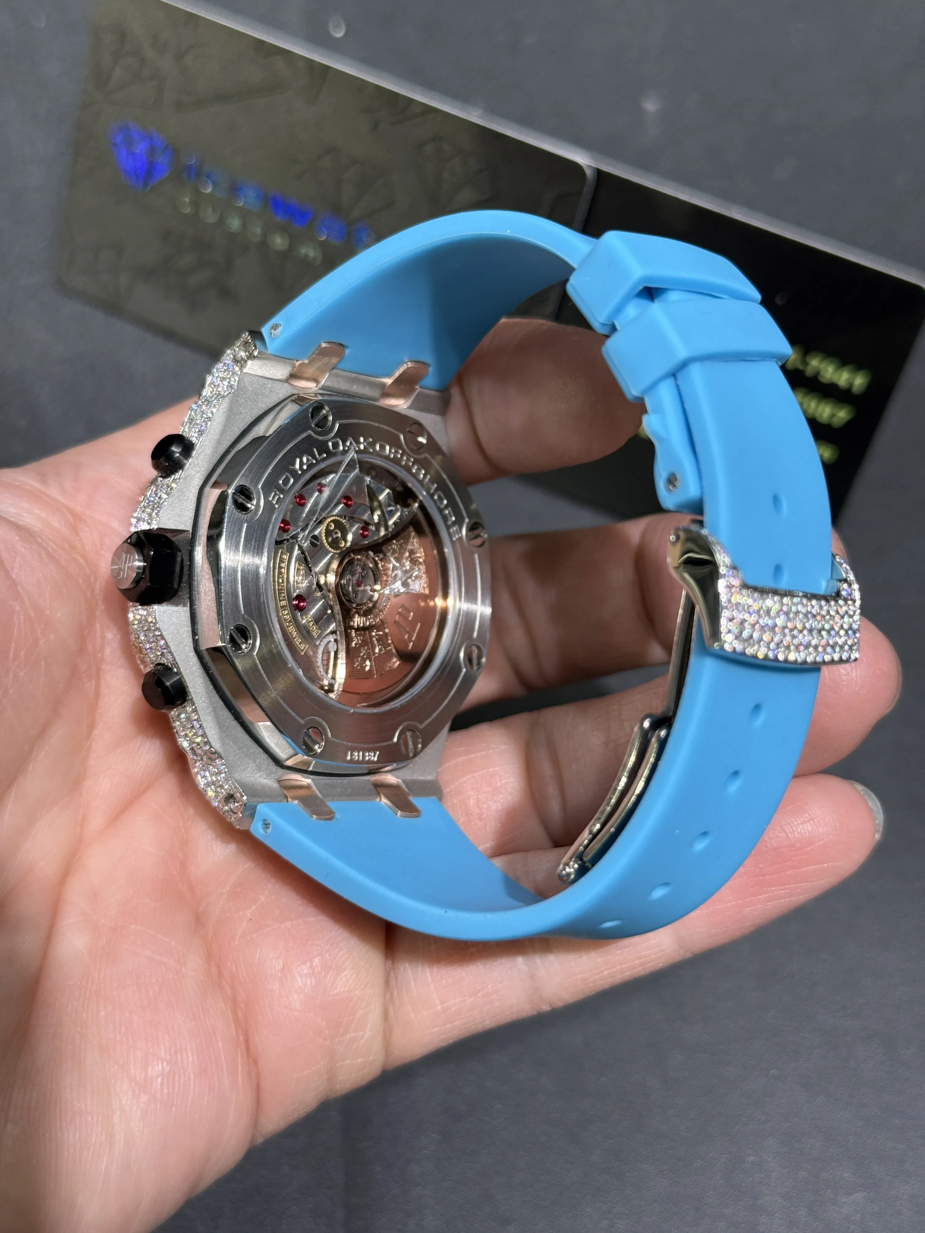 Royal Oak Offshore Icedout Chronograph Watch D877519367 — view 6