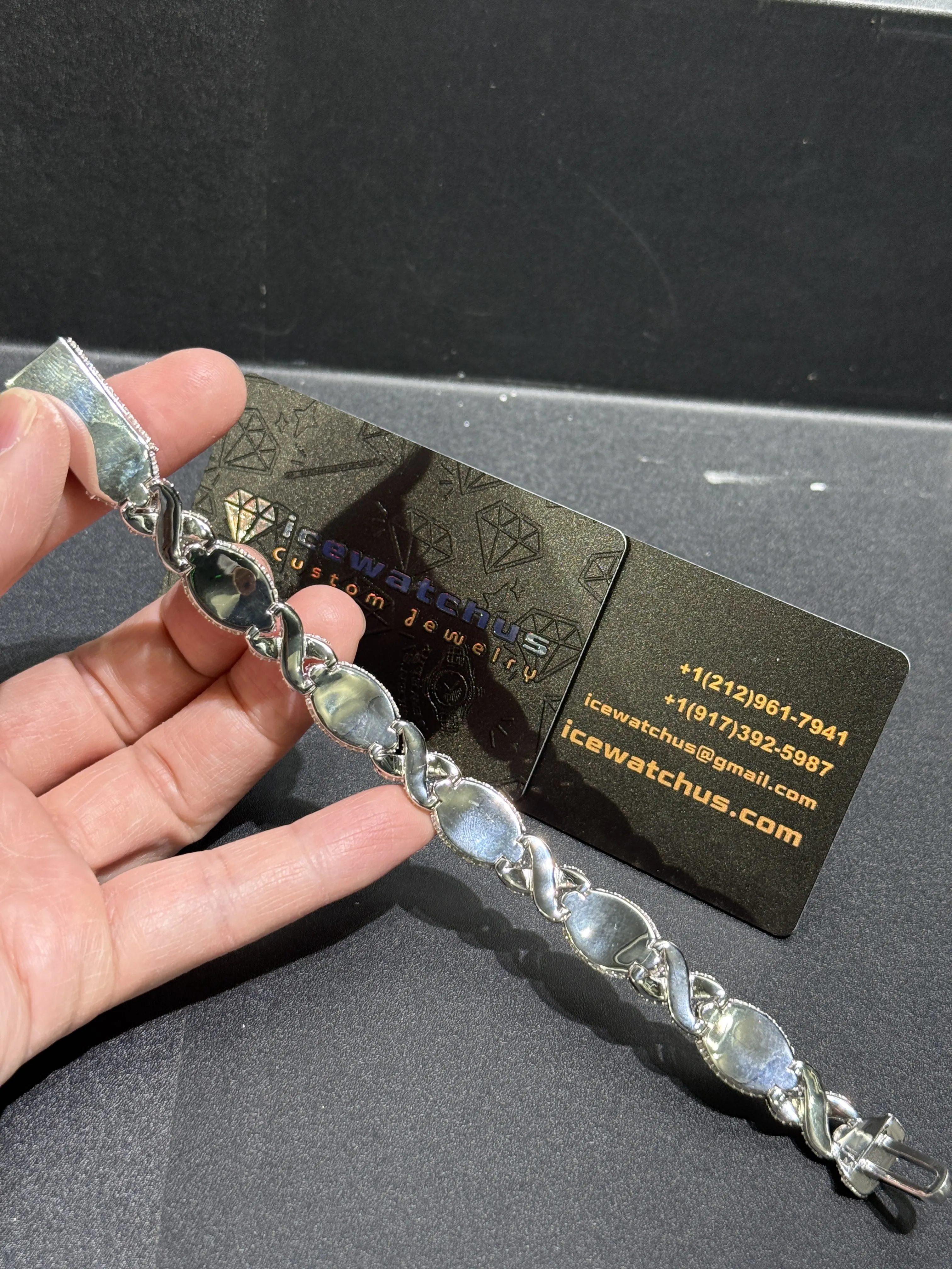 0134 925 Slive Moissanite Bracelets D472519368 — view 4