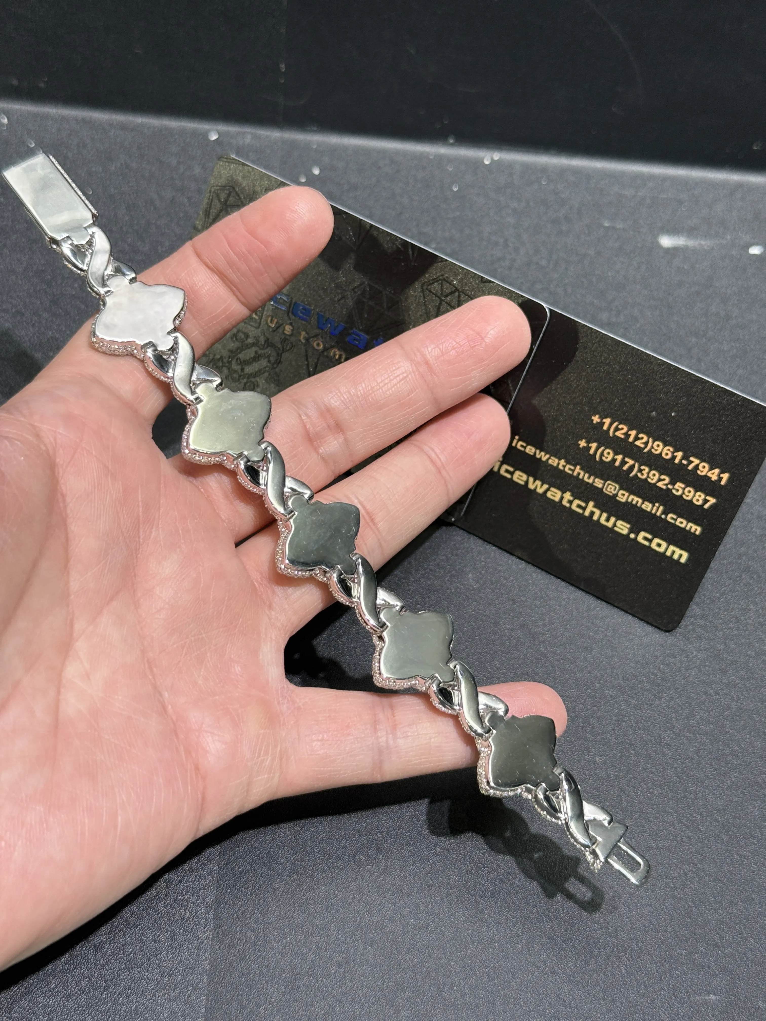 0135 925 Slive Moissanite Bracelets D438819369 — view 3