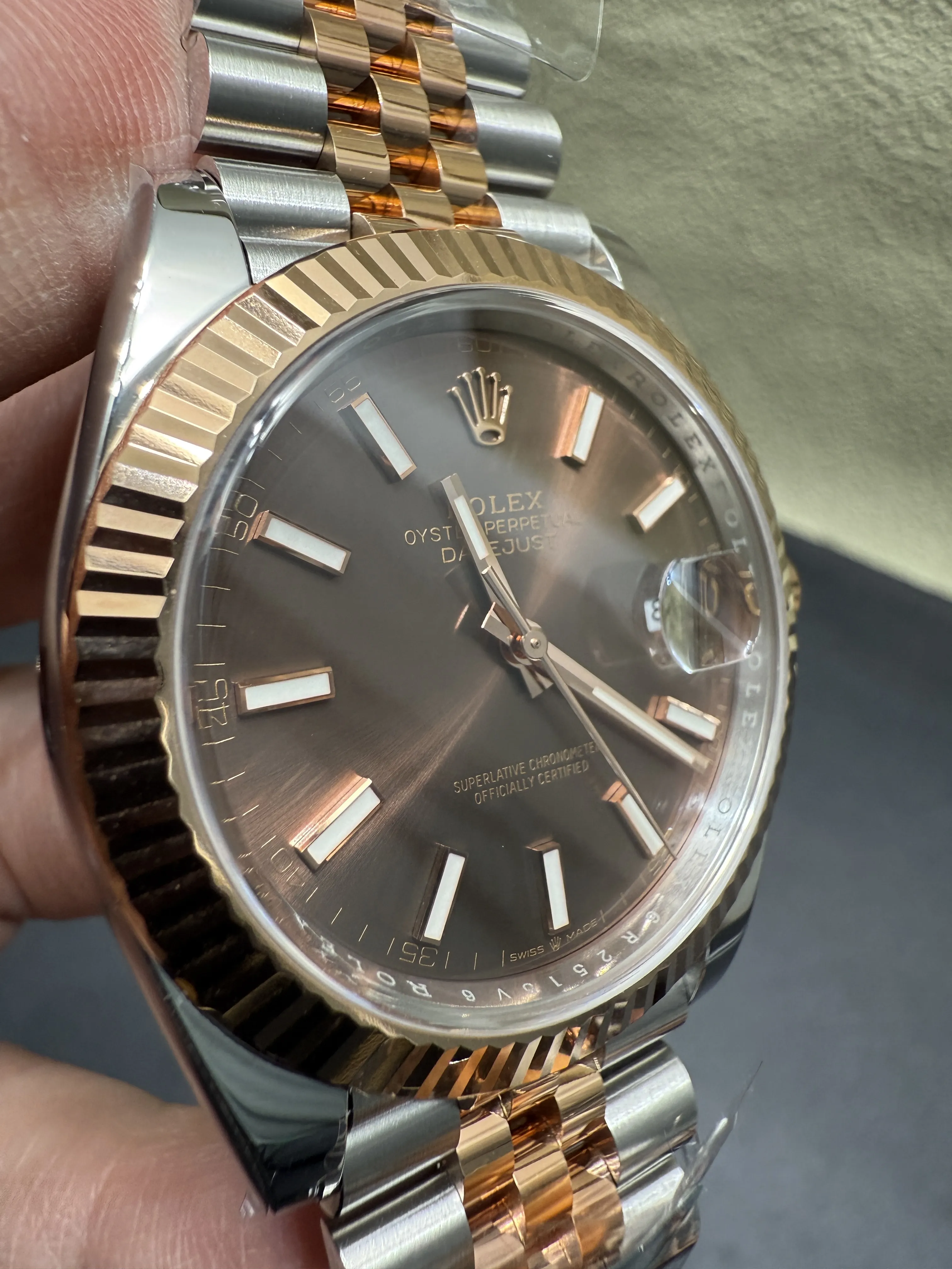 Datejust 41mm Two-Tone Automatic Watch D398319386 — view 12