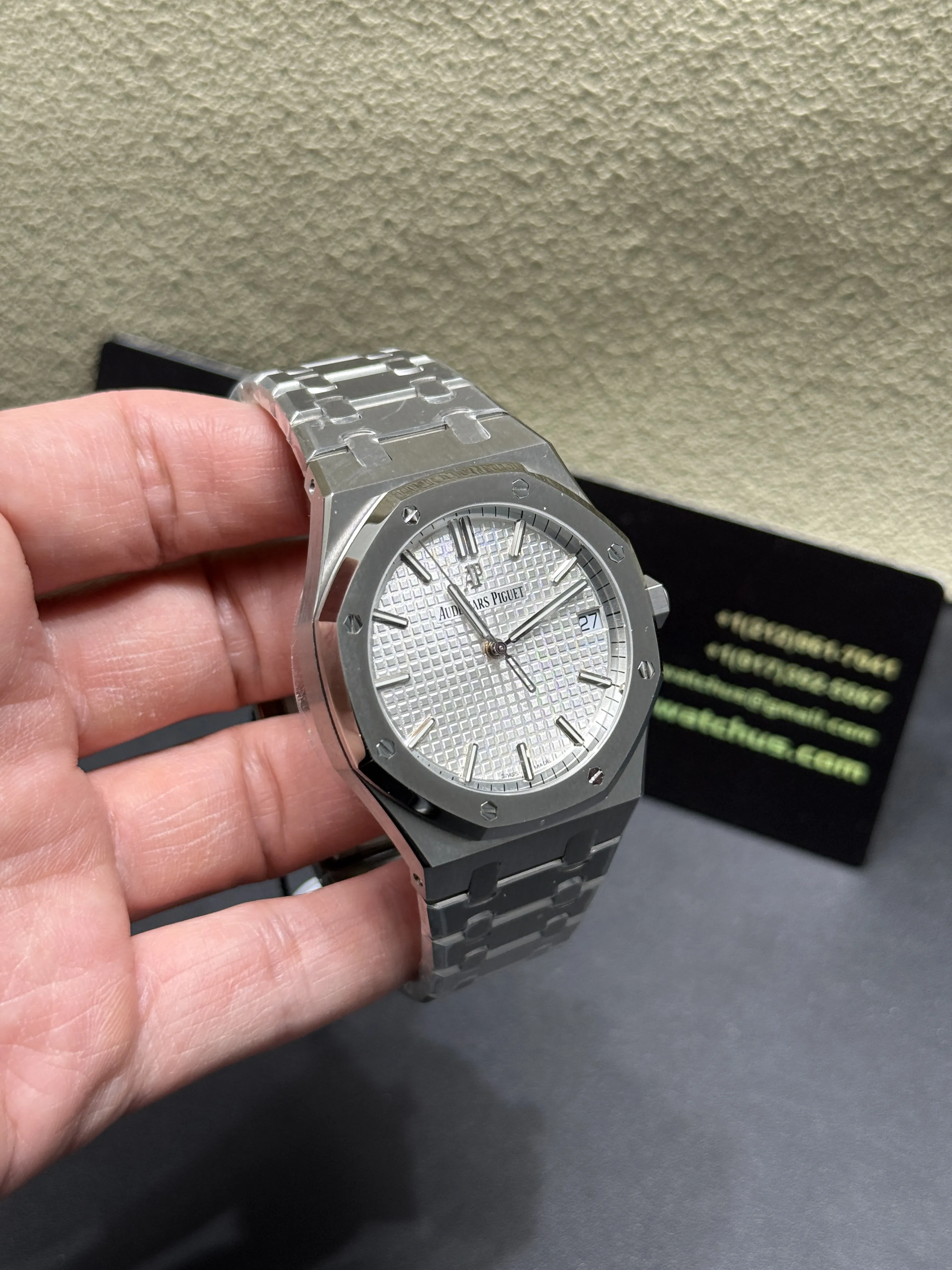 Royal Oak 15400 Stainless Steel Watch D444219379 — view 3