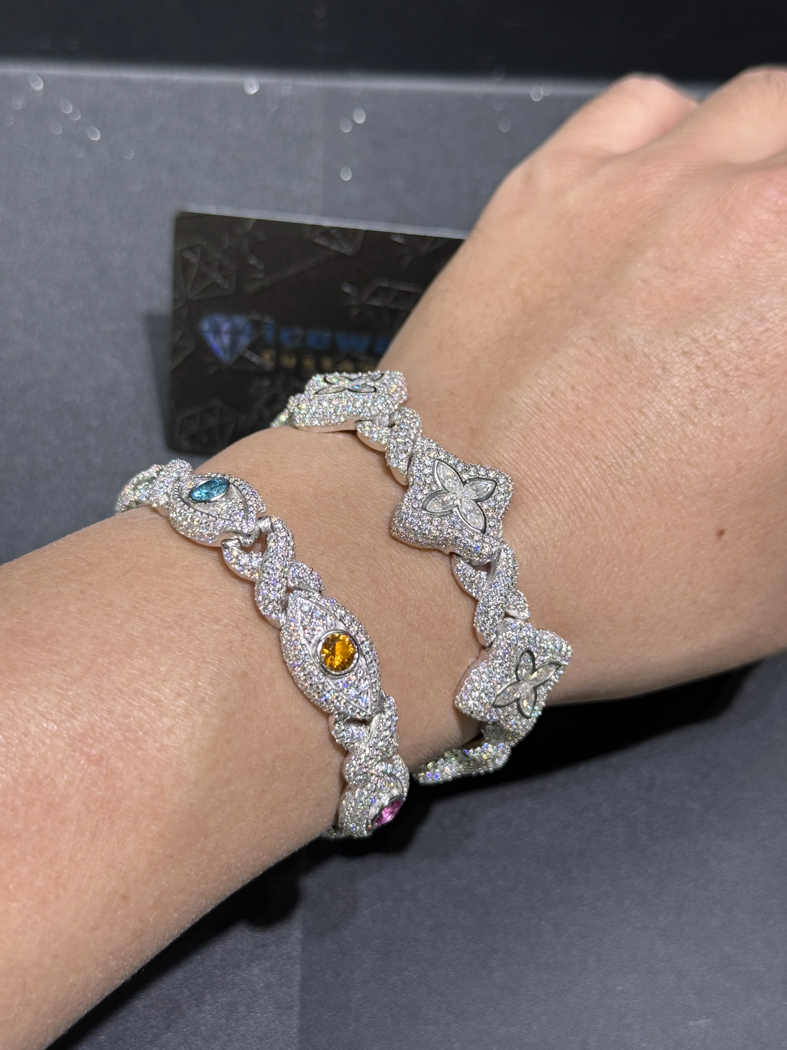 0135 925 Slive Moissanite Bracelets D438819369 — view 6
