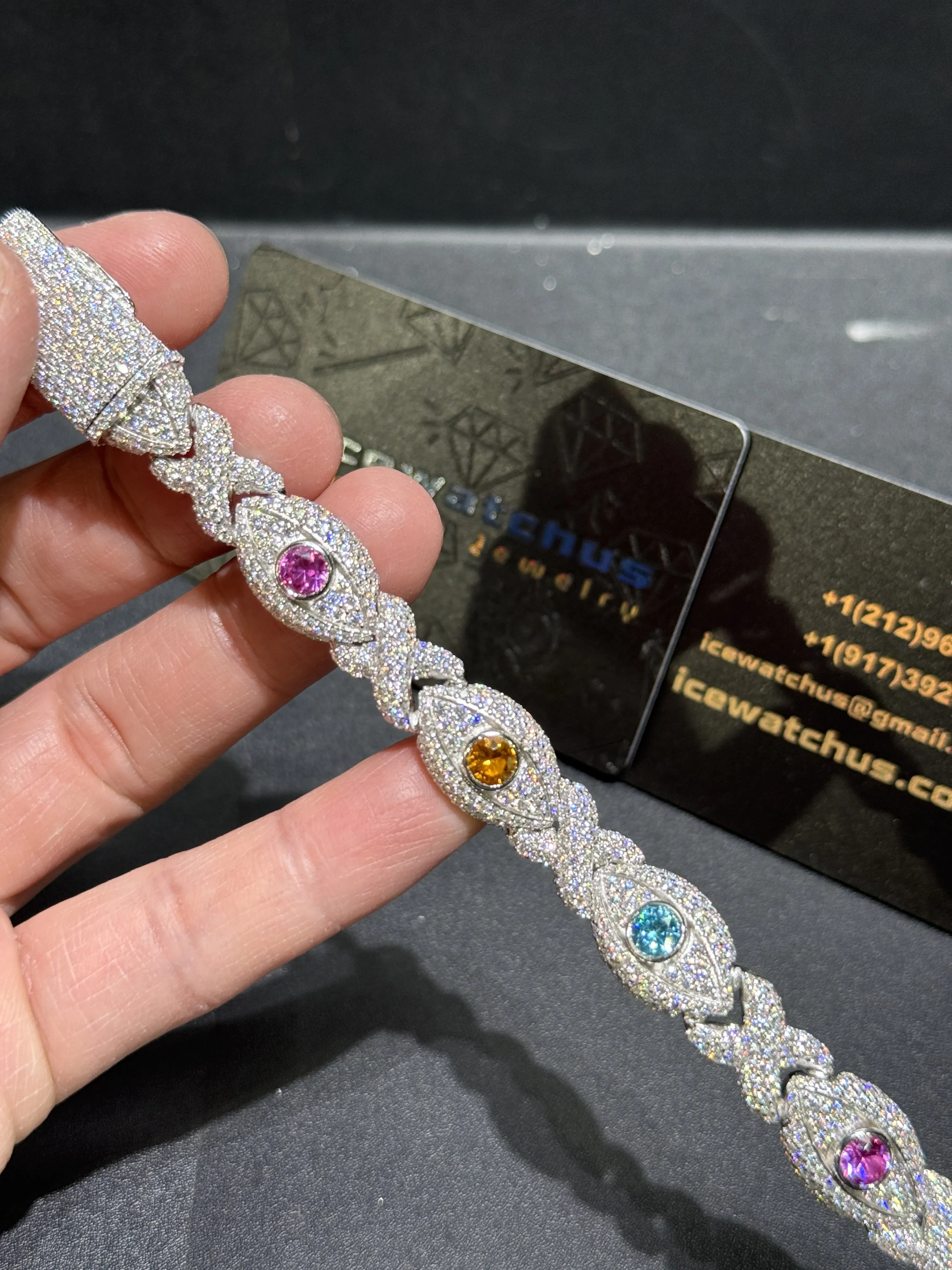 0134 925 Slive Moissanite Bracelets D472519368 — view 3