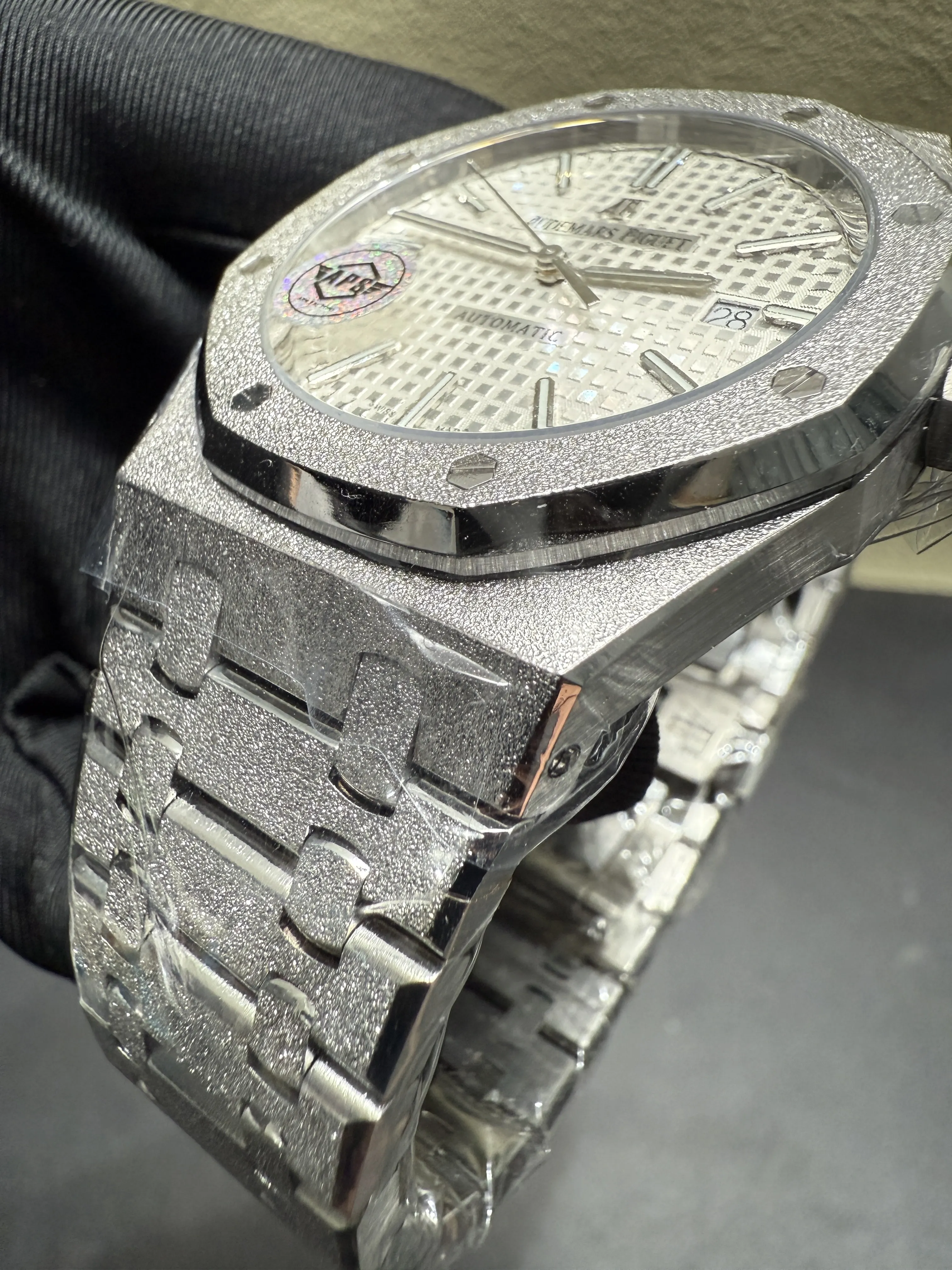 Royal Oak 15400 Frosted Gold Automatic Watch D450919378 — view 12