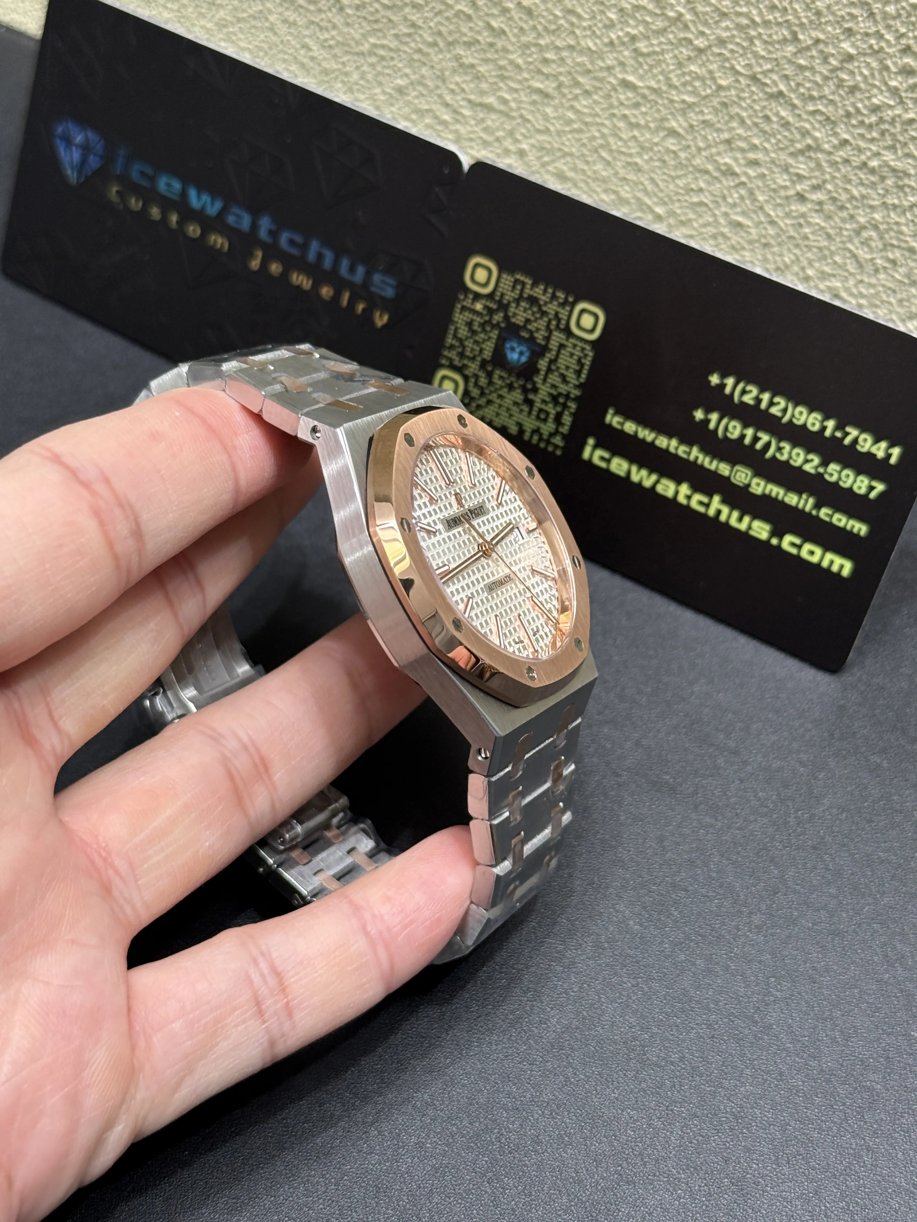 Royal Oak 15400 Two-Tone Automatic Watch D450919387 — view 3