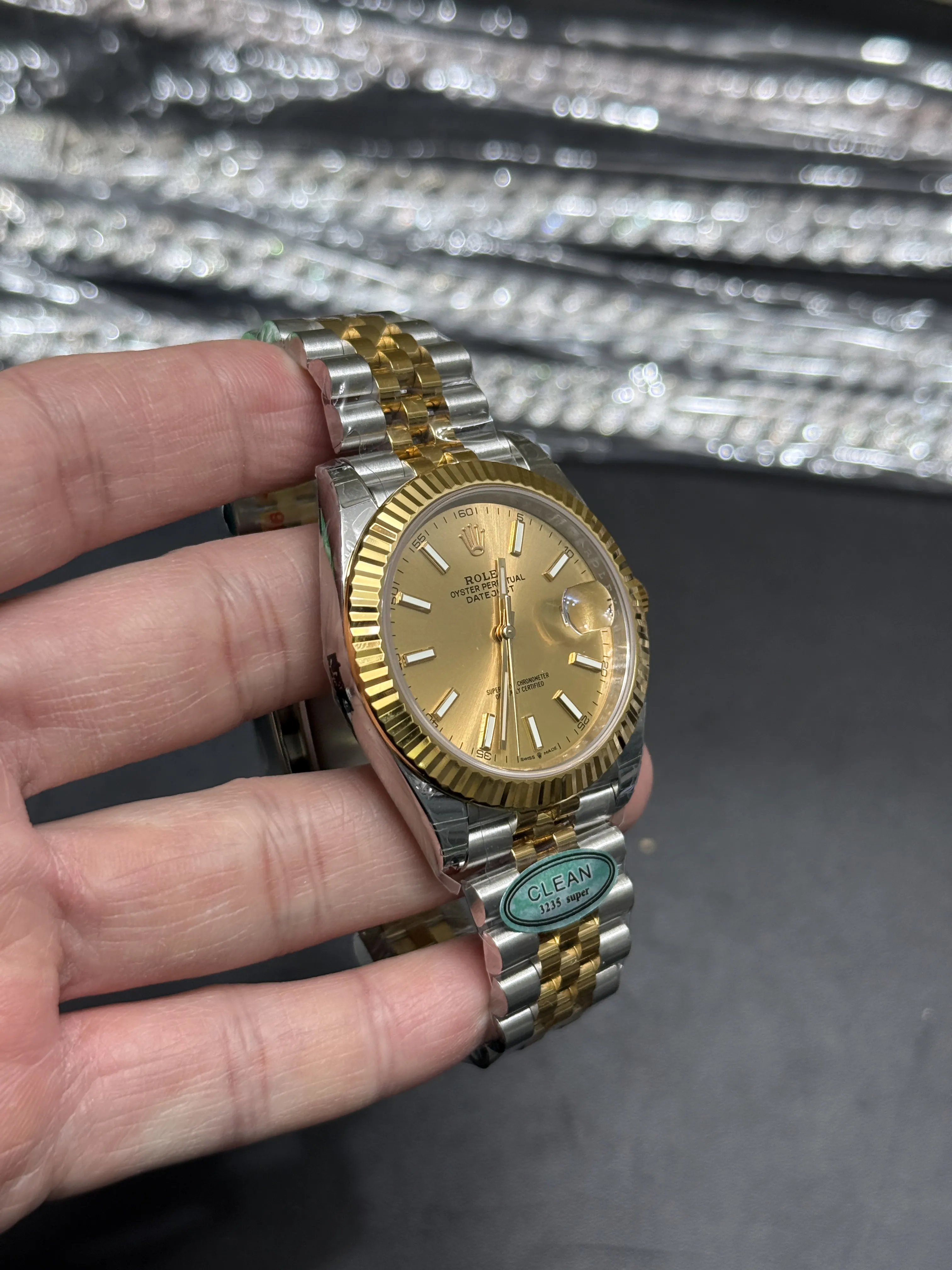 Datejust 41mm Two-Tone Automatic Watch D398319373 — view 3