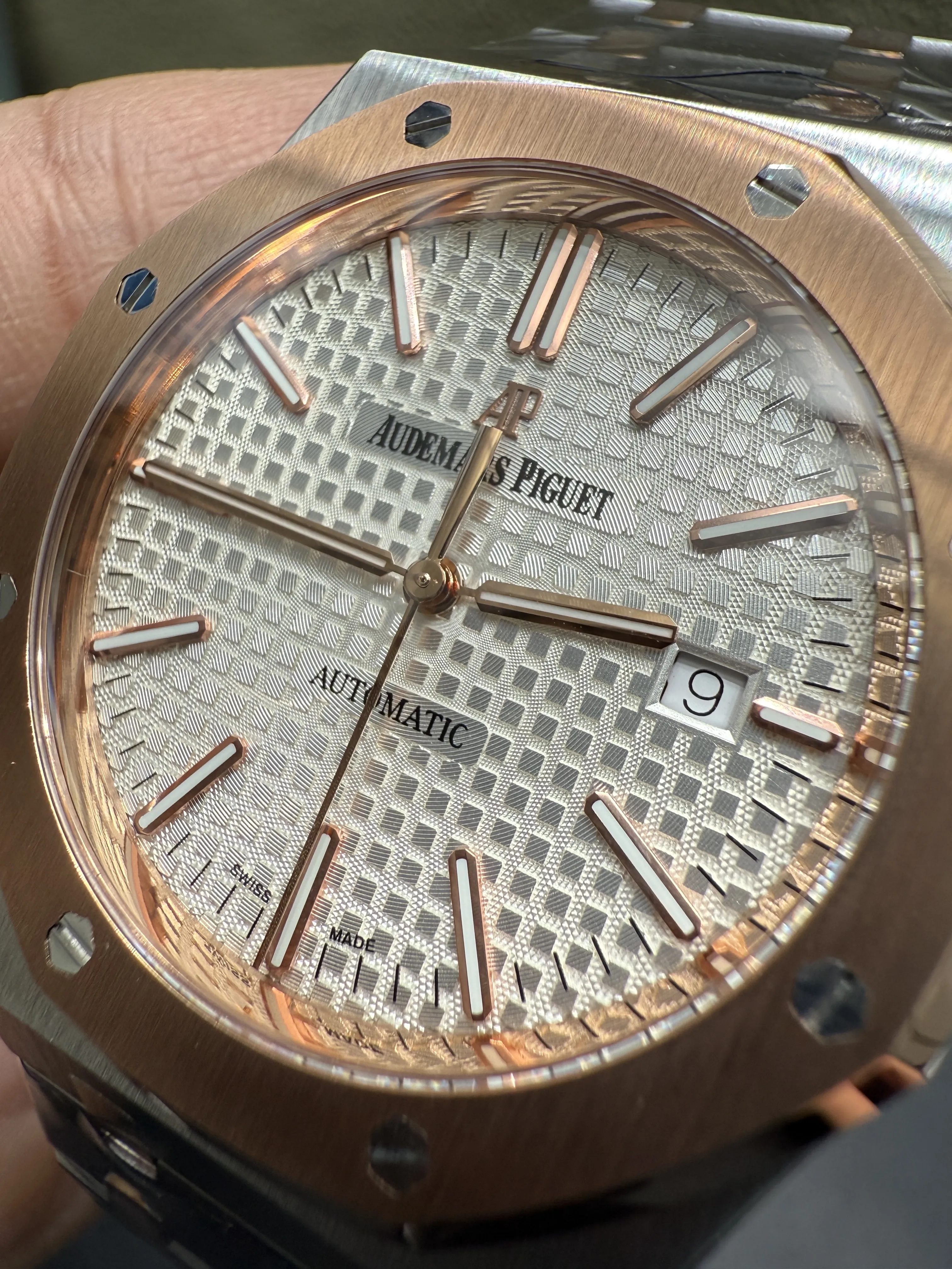 Royal Oak 15400 Two-Tone Automatic Watch D450919387 — view 12