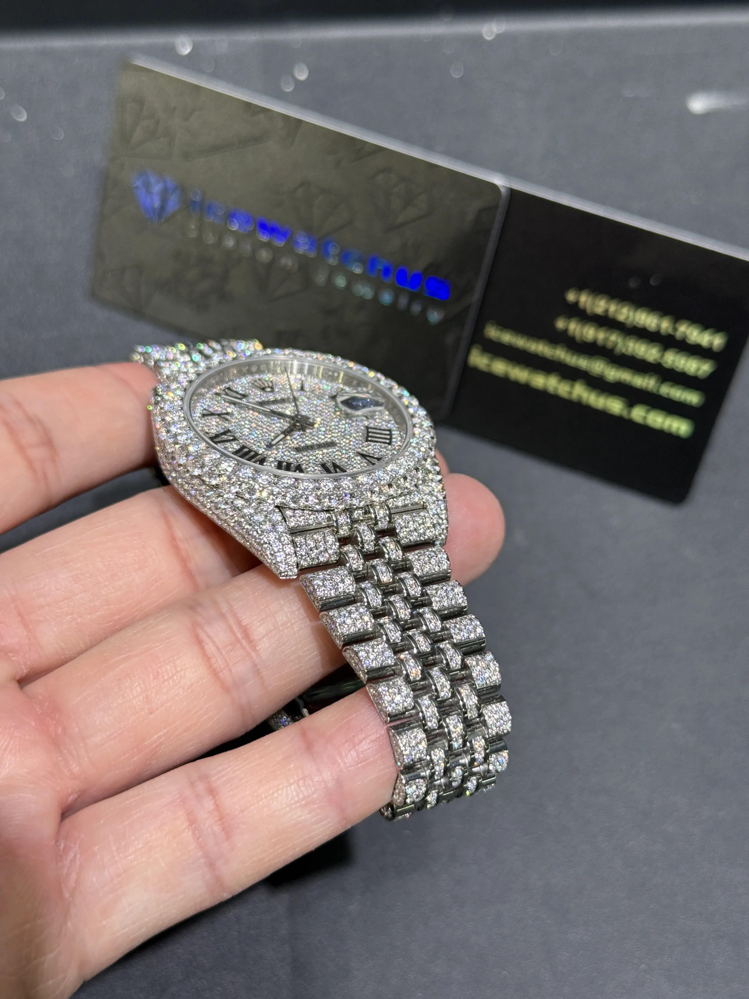 Datejust 41mm Icedout Pavé Watch D1147519366 — view 4