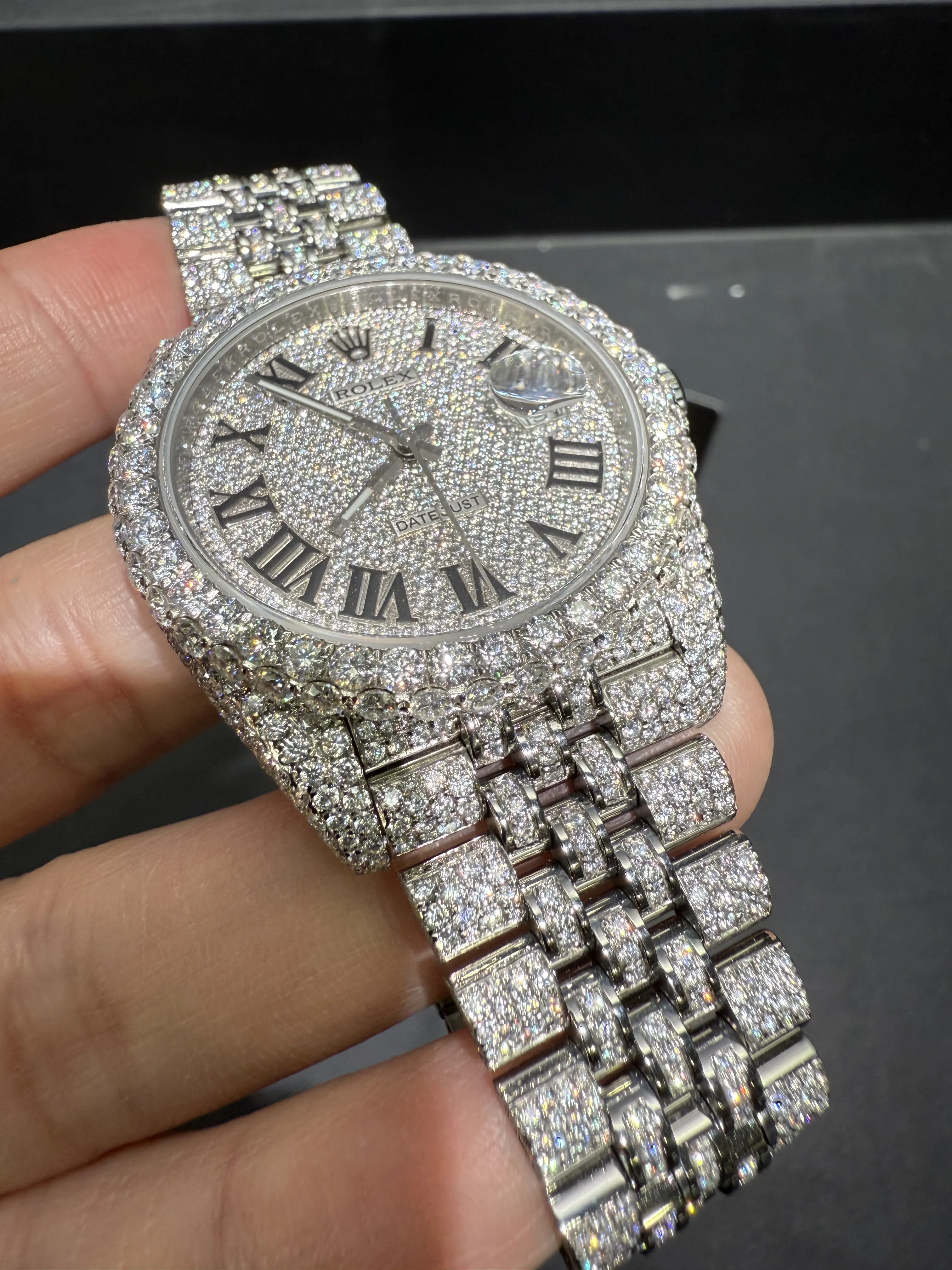 Datejust 41mm Icedout Pavé Watch D1147519366 — view 10